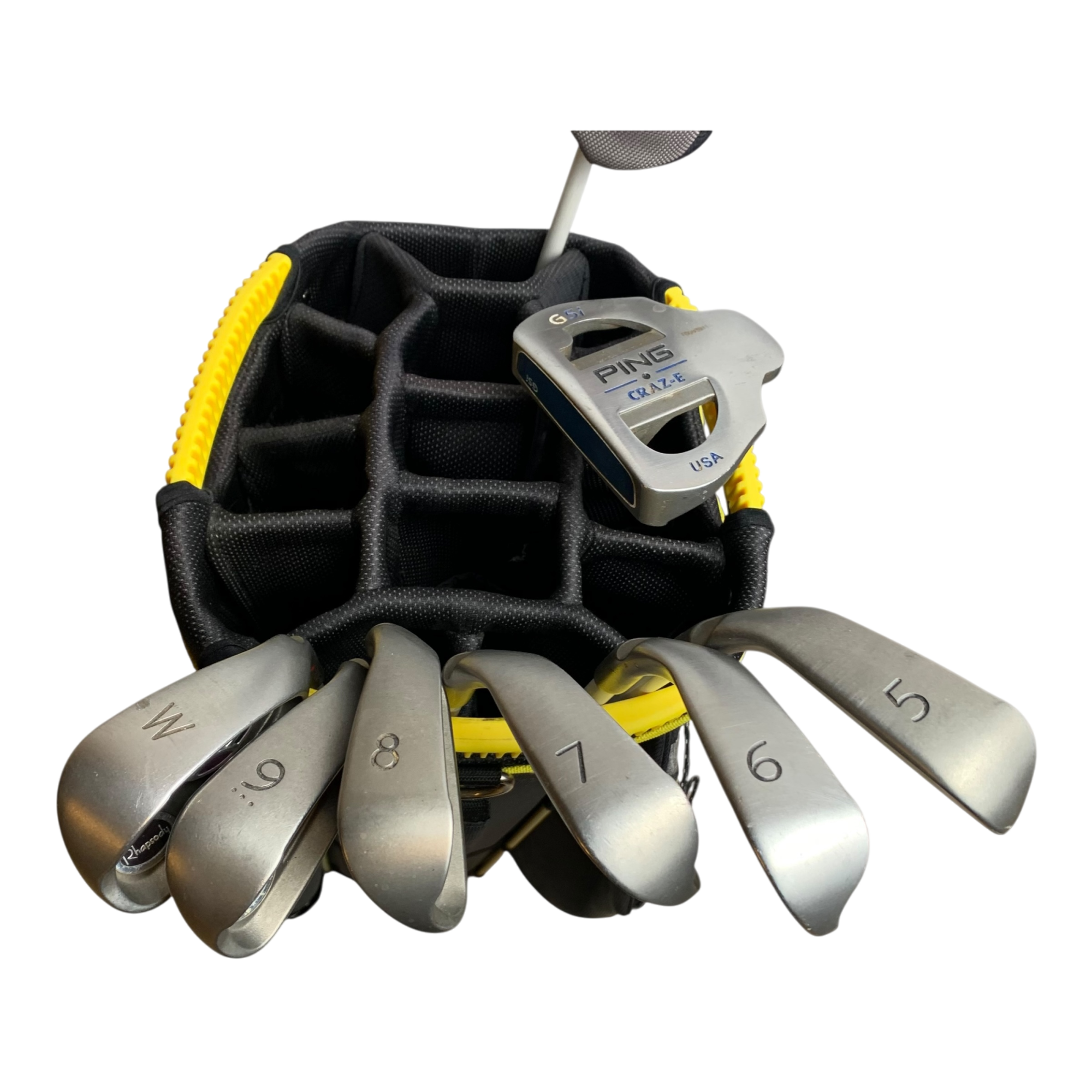 PING Komplet Sæt M. Bag / Flex Ladies / Graphite galleri billede 2 - brugt golf udstyr i god stand