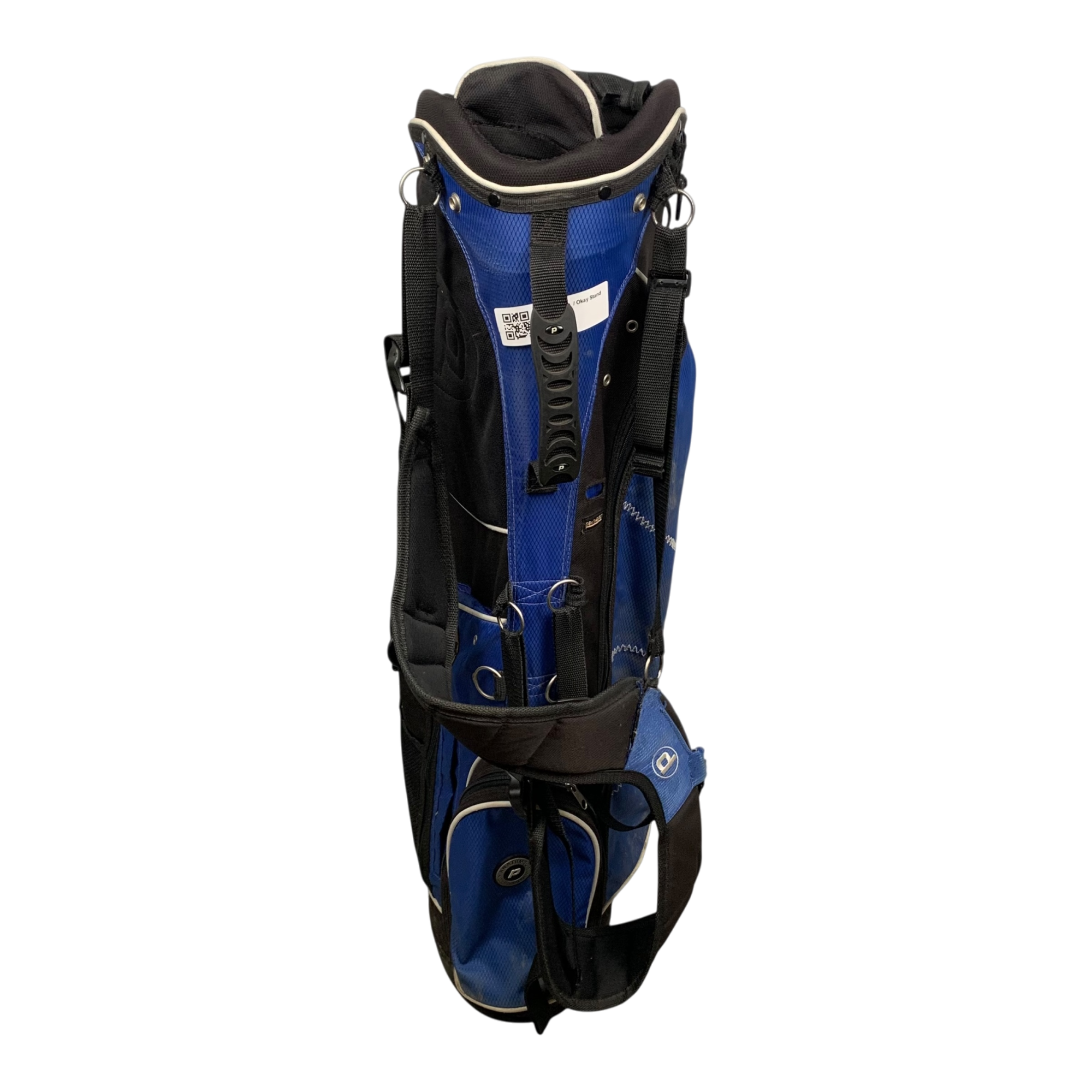 Power Bilt Stand Bag / 8-Way / Blue galleri billede 2 - brugt golf udstyr i god stand
