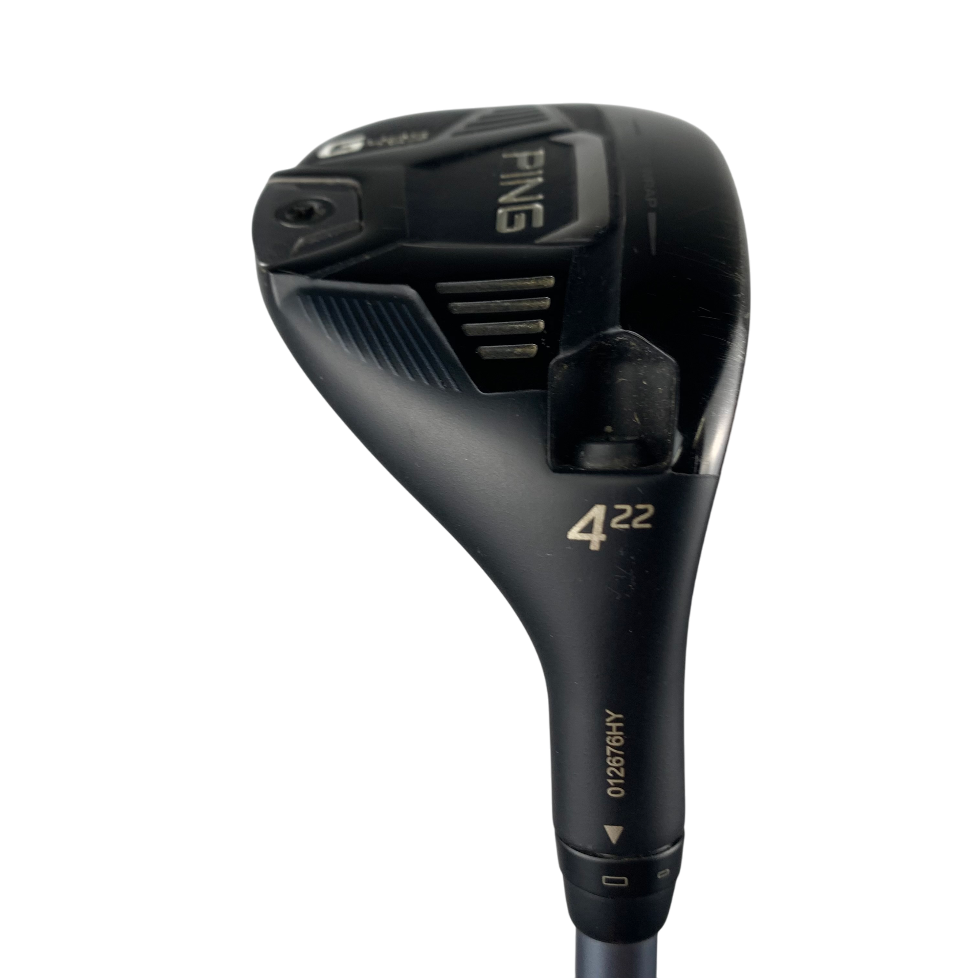 PING G425 Hybrid / Flex Stiff / Grafit / #4/22 galleri billede 3 - brugt golf udstyr i god stand
