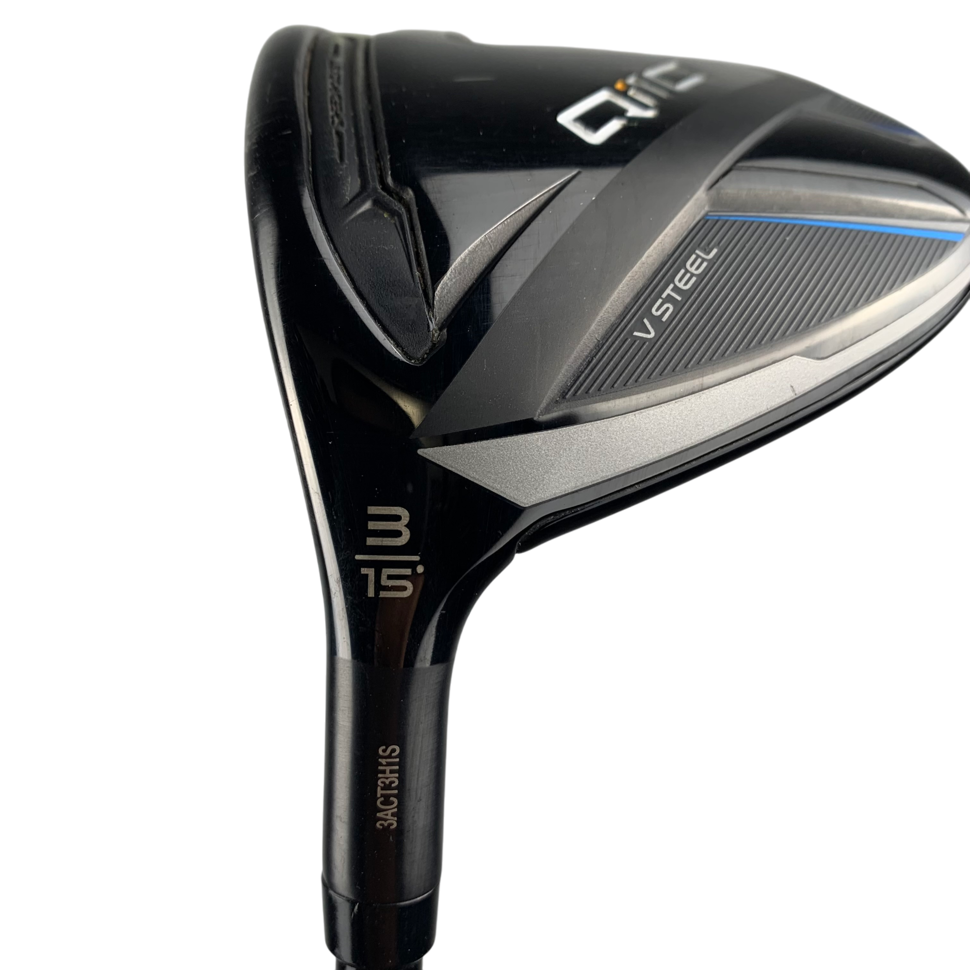 TaylorMade Qi10 Fairway Wood / Flex Regular / Grafit / #3/15 Venstre galleri billede 3 - brugt golf udstyr i god stand