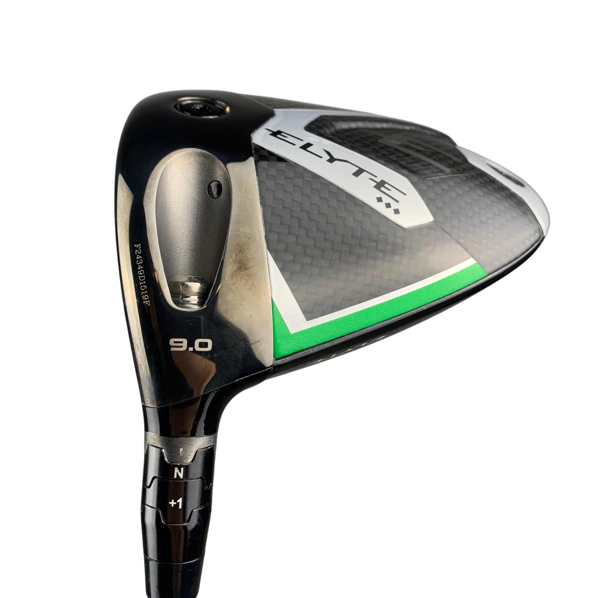 Callaway Elyte Triple Diamond Driver / Flex Stiff / Loft 9 Venstre galleri billede 3 - brugt golf udstyr i god stand