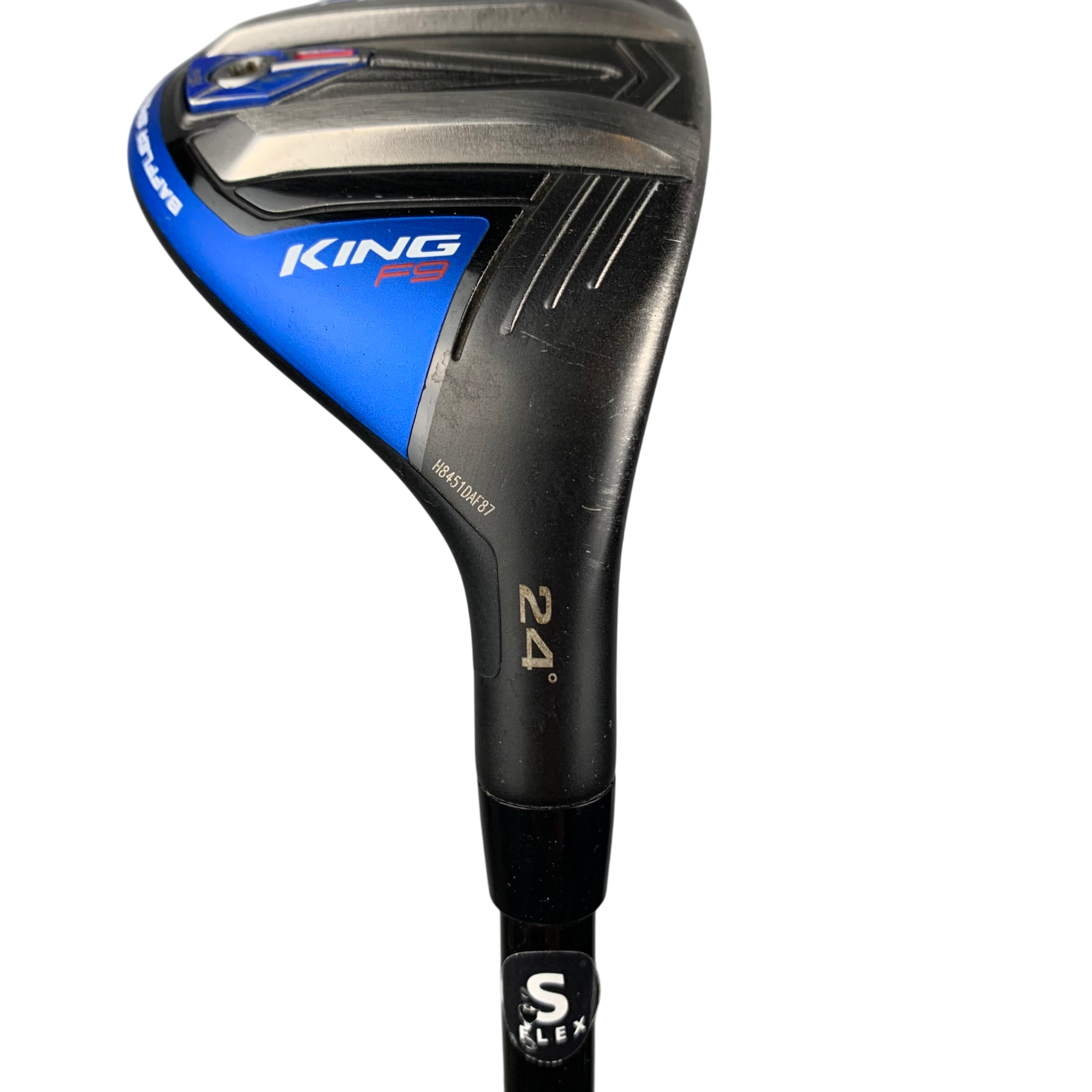 Cobra King F9 Hybrid / Flex Stiff / Grafit / #5/24 galleri billede 3 - brugt golf udstyr i god stand