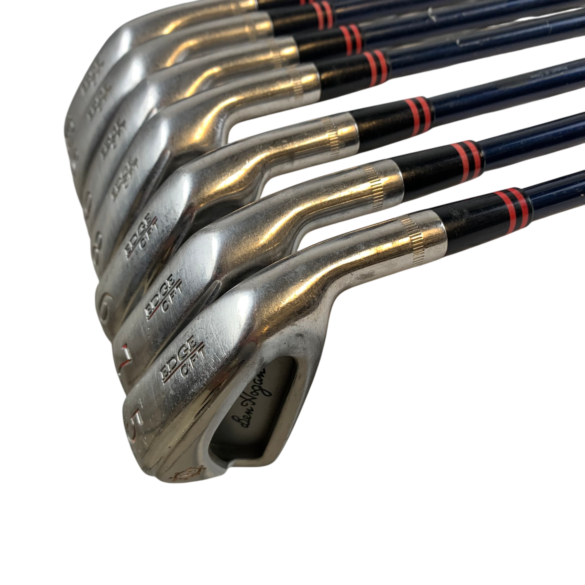 Ben Hogan Edge CFT Jernsæt / Flex Ladies / 5-SW / Grafit galleri billede 3 - brugt golf udstyr i god stand