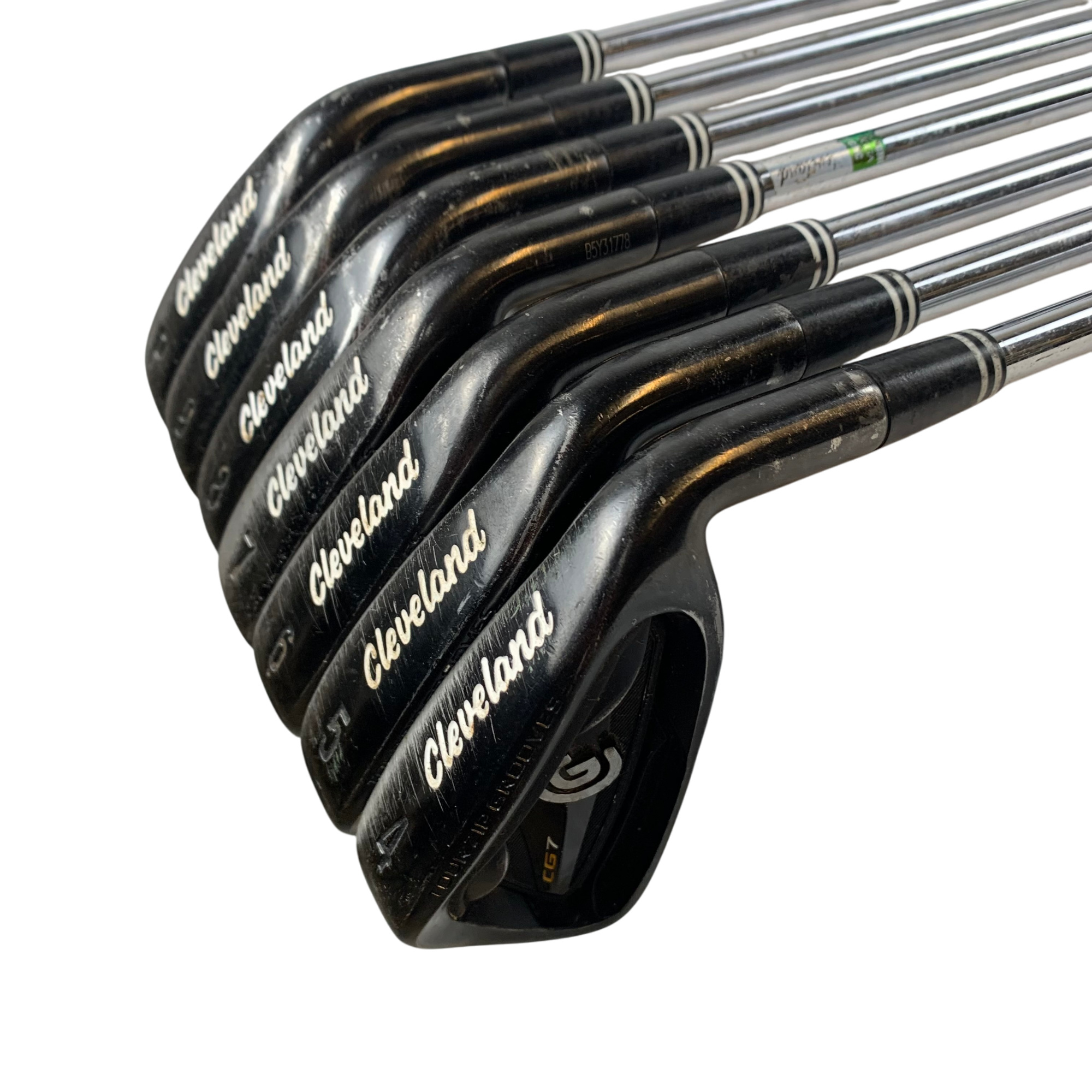 Cleveland CG7 Jernsæt / Flex Regular / 4-PW / Stål galleri billede 3 - brugt golf udstyr i god stand
