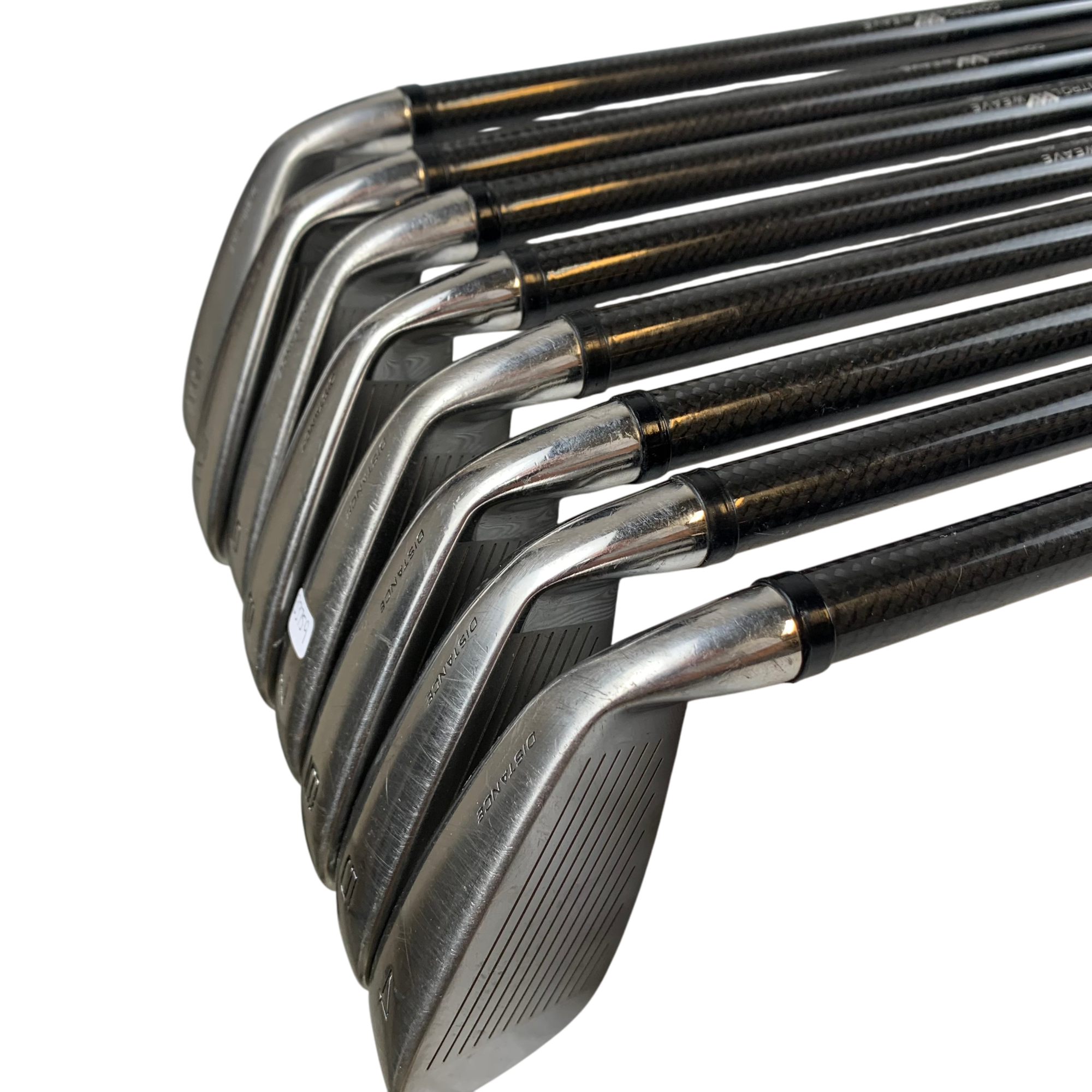 Wilson Deep Red Jernsæt / Flex A-flex / 4-SW / Grafit Venstre galleri billede 3 - brugt golf udstyr i god stand