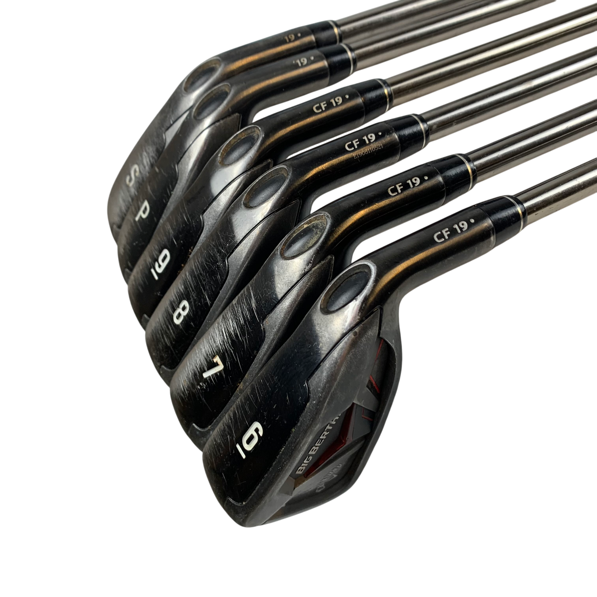 Callaway Big Bertha CF19 Jernsæt / Flex A-flex / 6-SW / Grafit galleri billede 3 - brugt golf udstyr i god stand