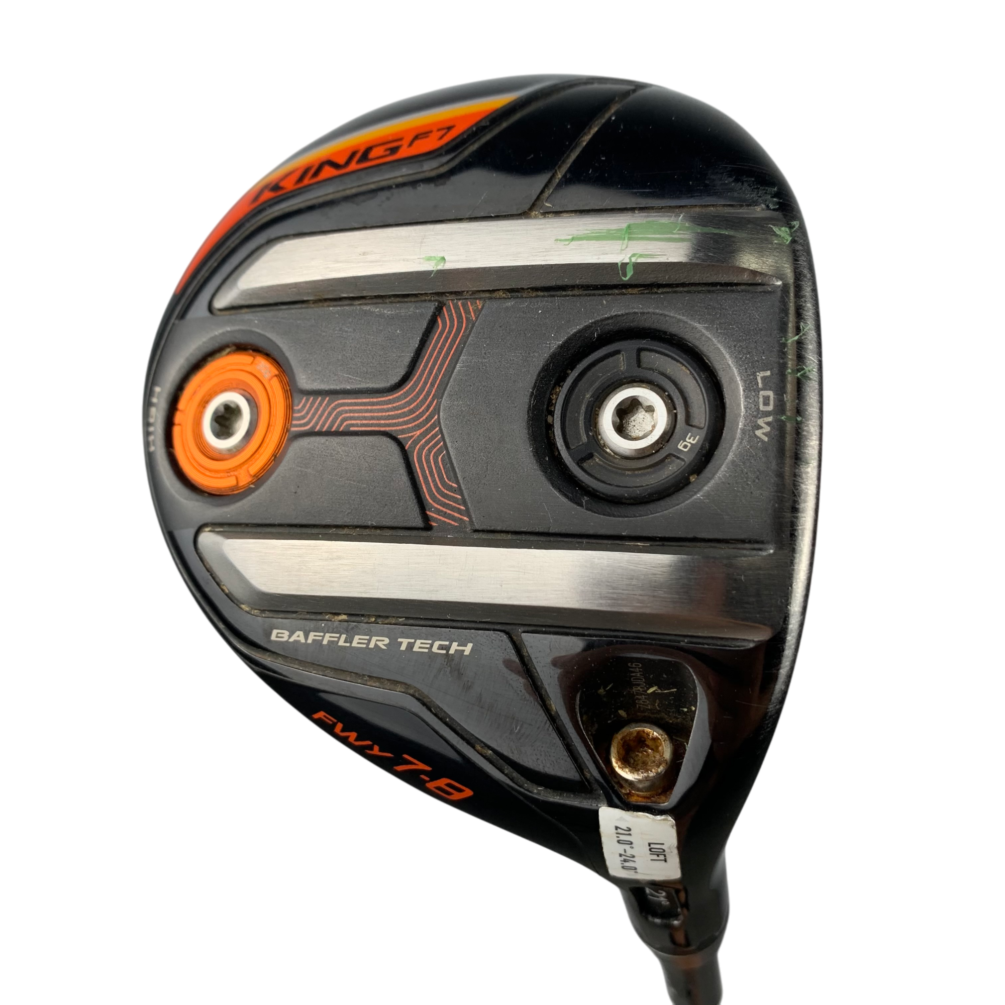 Cobra King F7 Fairway Wood / Flex Regular / Grafit / #7/21 galleri billede 3 - brugt golf udstyr i god stand