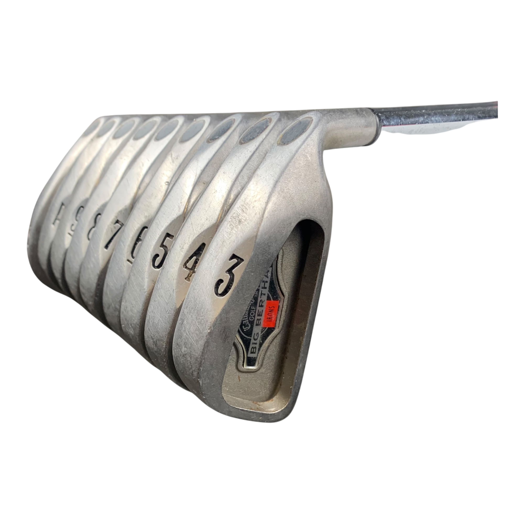 Callaway Big Bertha 1996 Jernsæt / Flex Uniflex / 3-SW / Stål galleri billede 3 - brugt golf udstyr i god stand