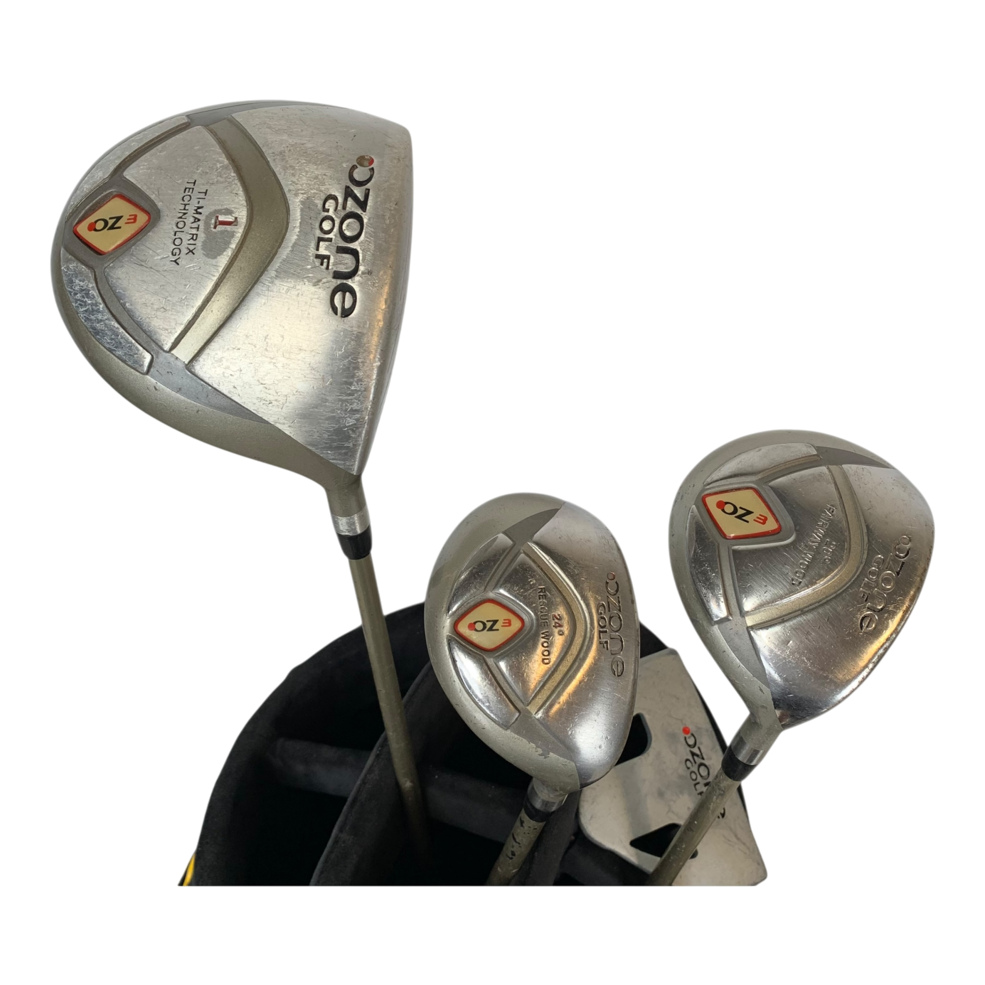 Ozone Komplet Sæt U. Bag / Flex Ladies / Graphite galleri billede 3 - brugt golf udstyr i god stand