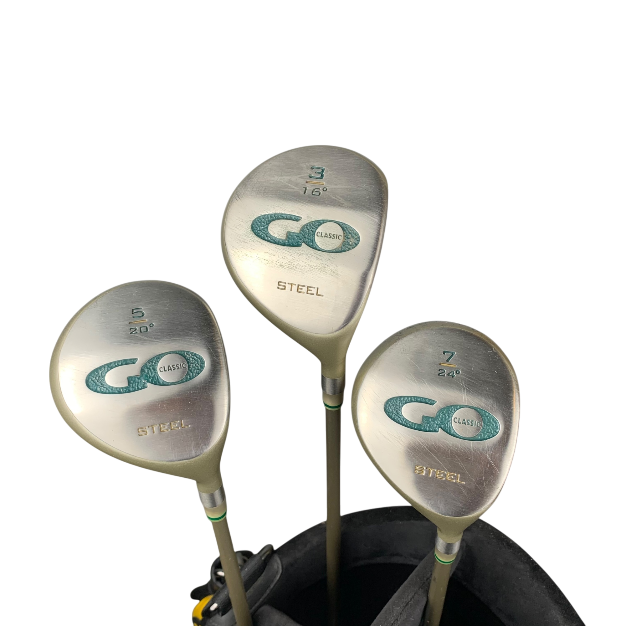 GO Komplet Sæt U. Bag / Flex Regular / Graphite galleri billede 3 - brugt golf udstyr i god stand