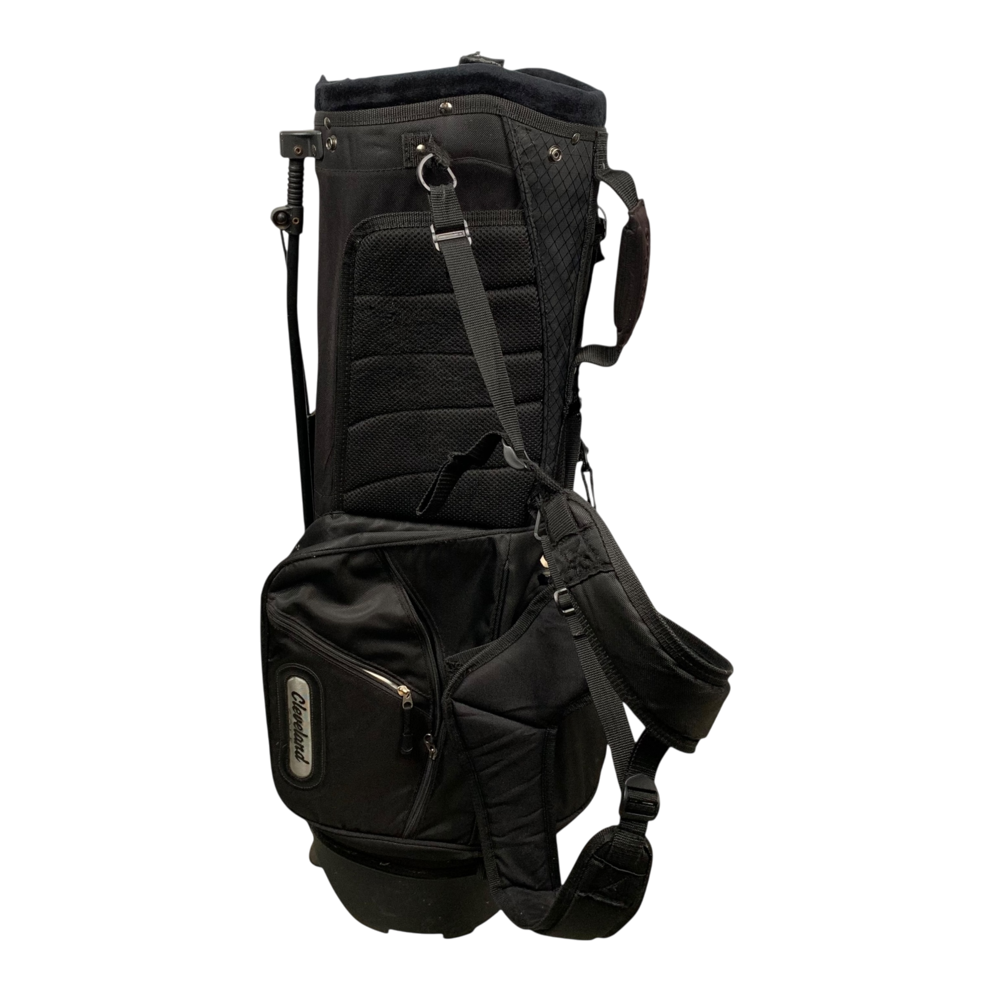 Cleveland Stand Bag / 4-Way / Black galleri billede 3 - brugt golf udstyr i god stand
