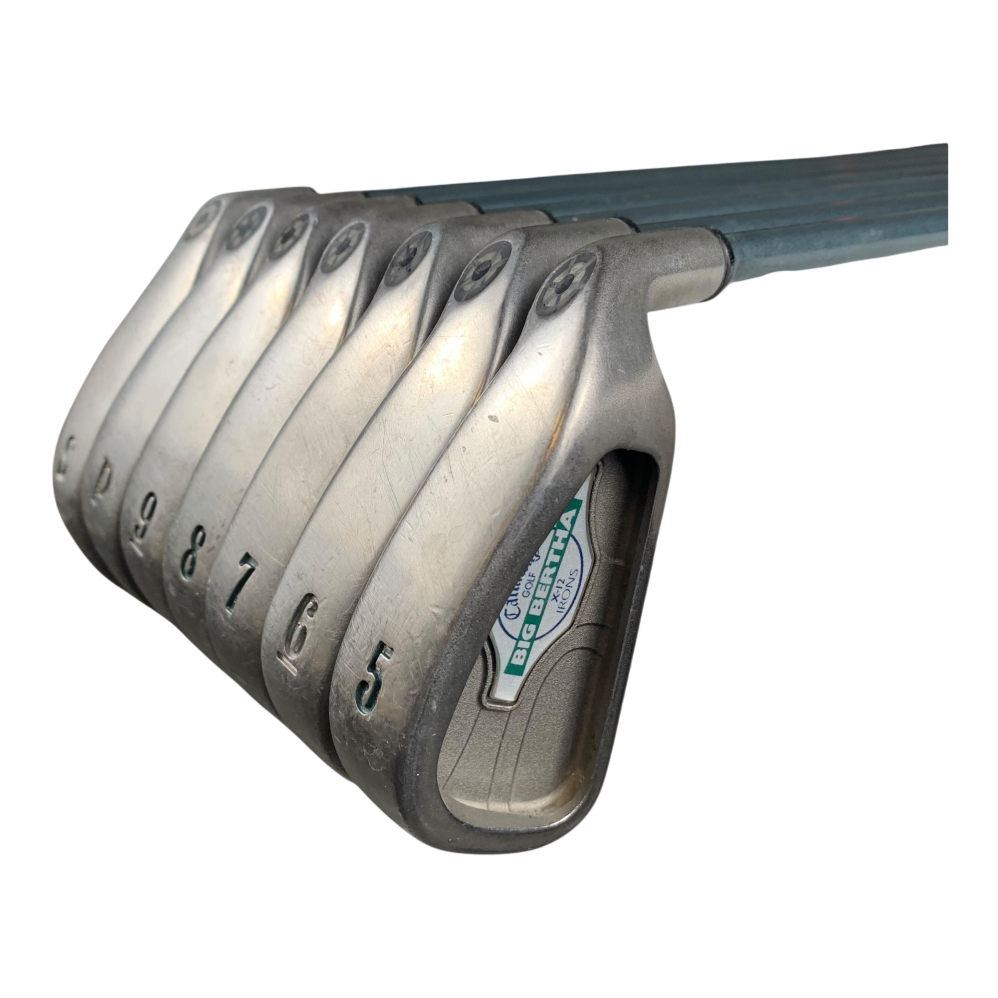 Callaway big bertha x-12 Jernsæt / Flex Ladies / 5-SW / Grafit galleri billede 3 - brugt golf udstyr i god stand