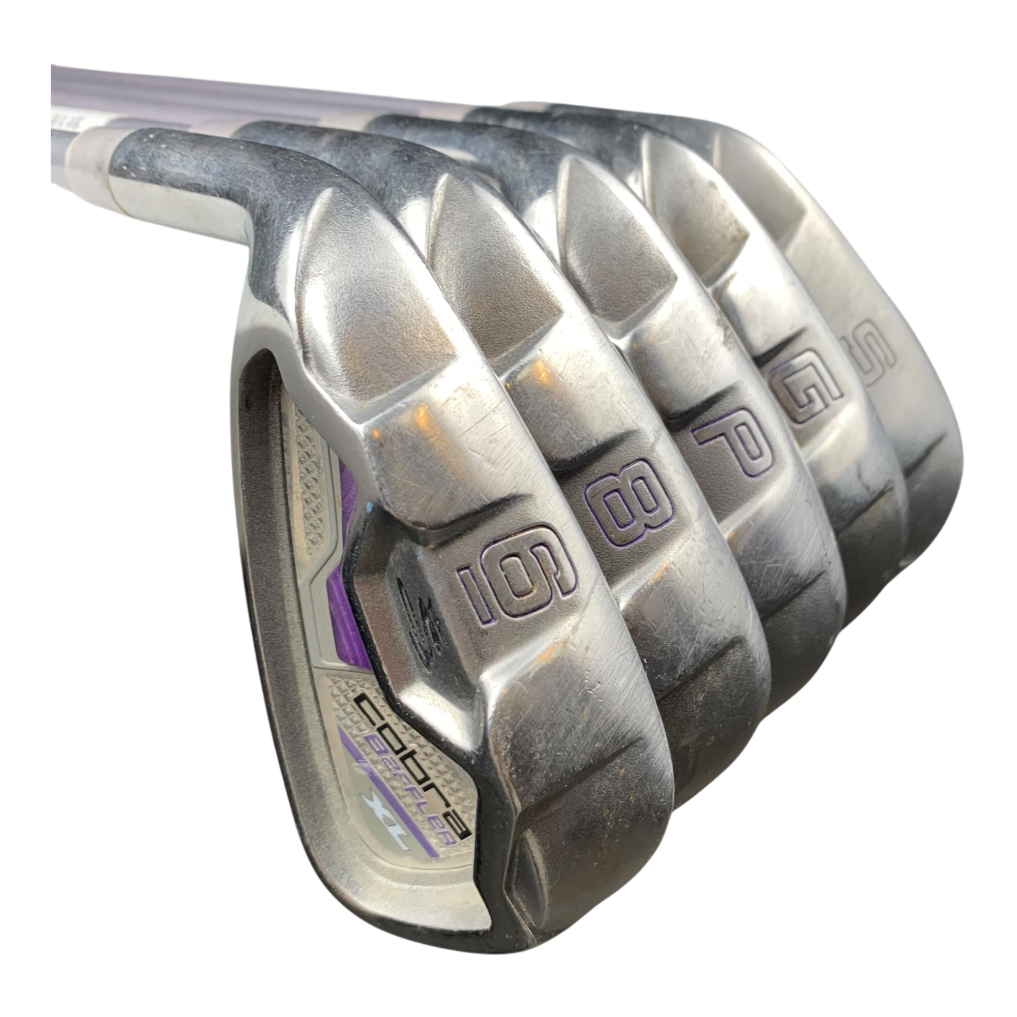 Cobra Baffler XL Jernsæt / Flex Ladies / 6-S / Grafit Venstre galleri billede 3 - brugt golf udstyr i god stand