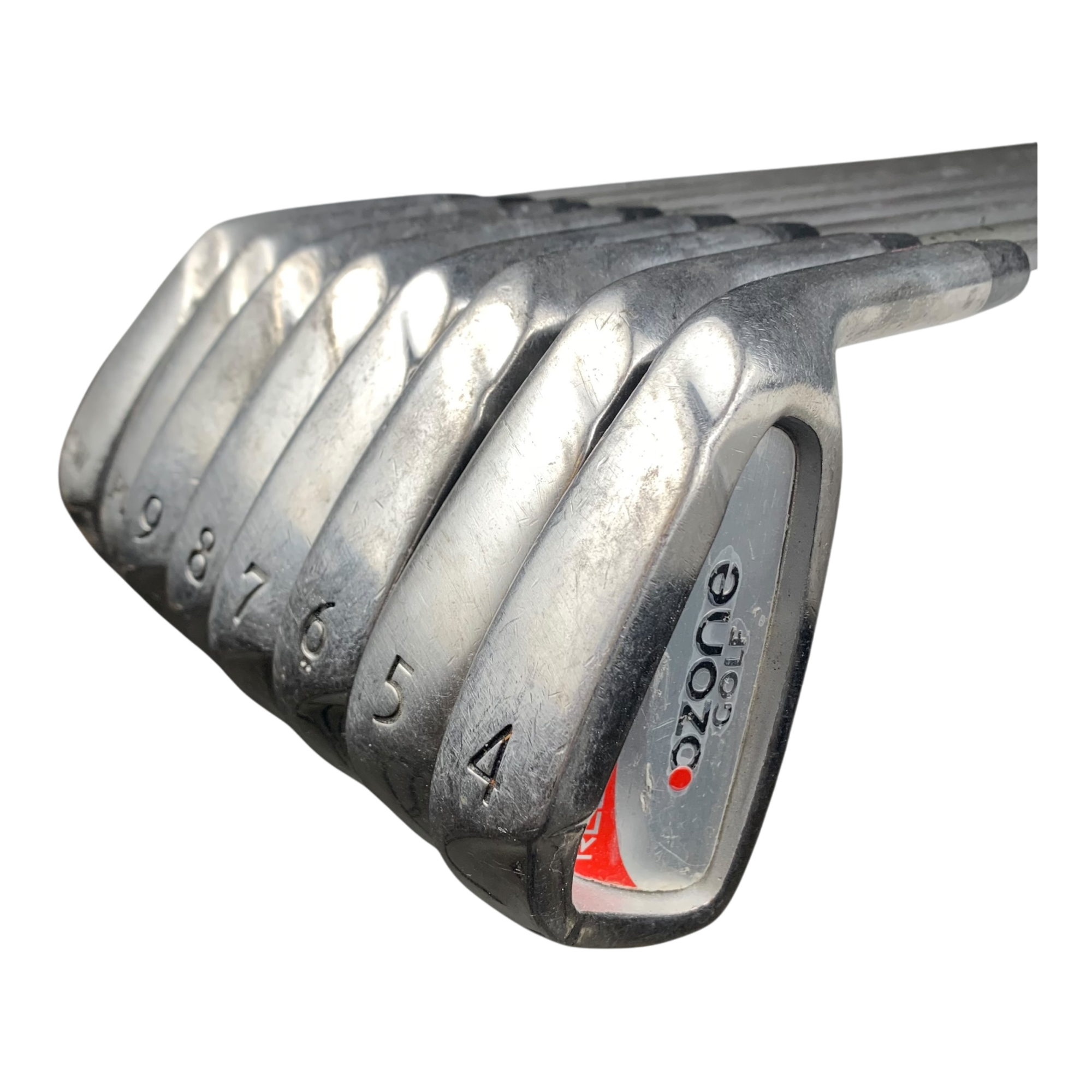 Ozone Red Jernsæt / Flex Ladies / 4-SW / Grafit galleri billede 3 - brugt golf udstyr i god stand