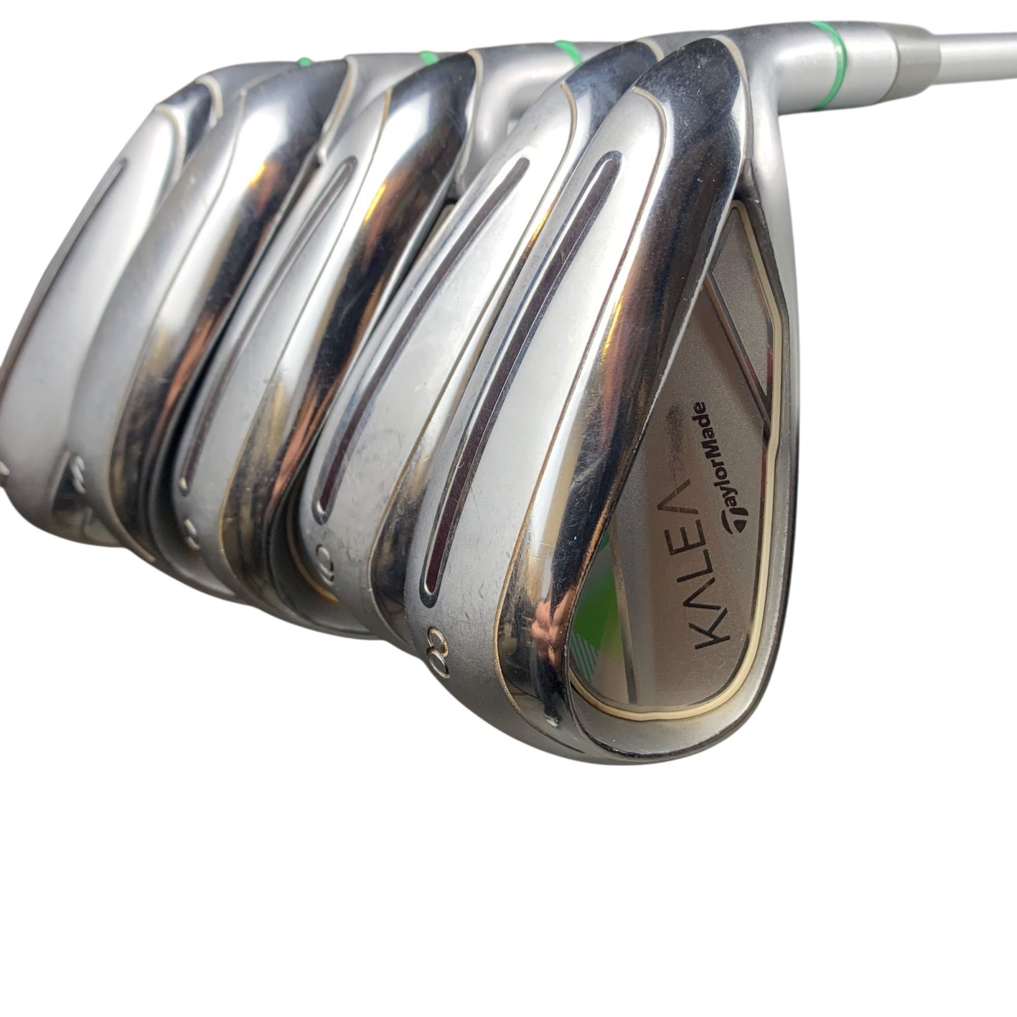 TaylorMade Kalea Jernsæt / Flex Ladies / 7-SW / Grafit galleri billede 3 - brugt golf udstyr i god stand