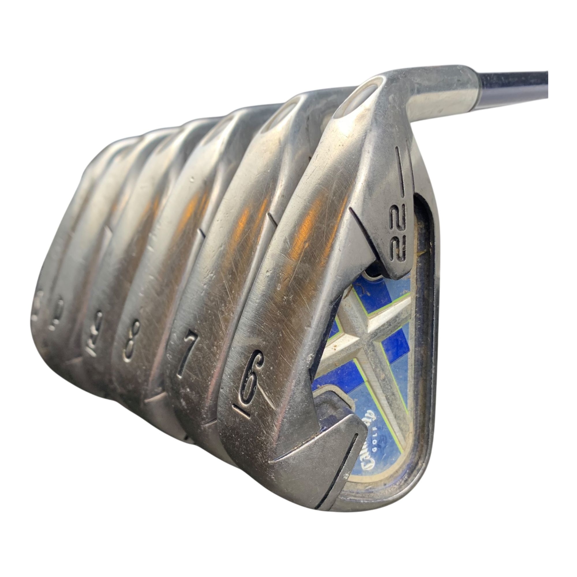 Callaway X22 Jernsæt / Flex Ladies / 6-SW / Grafit galleri billede 3 - brugt golf udstyr i god stand