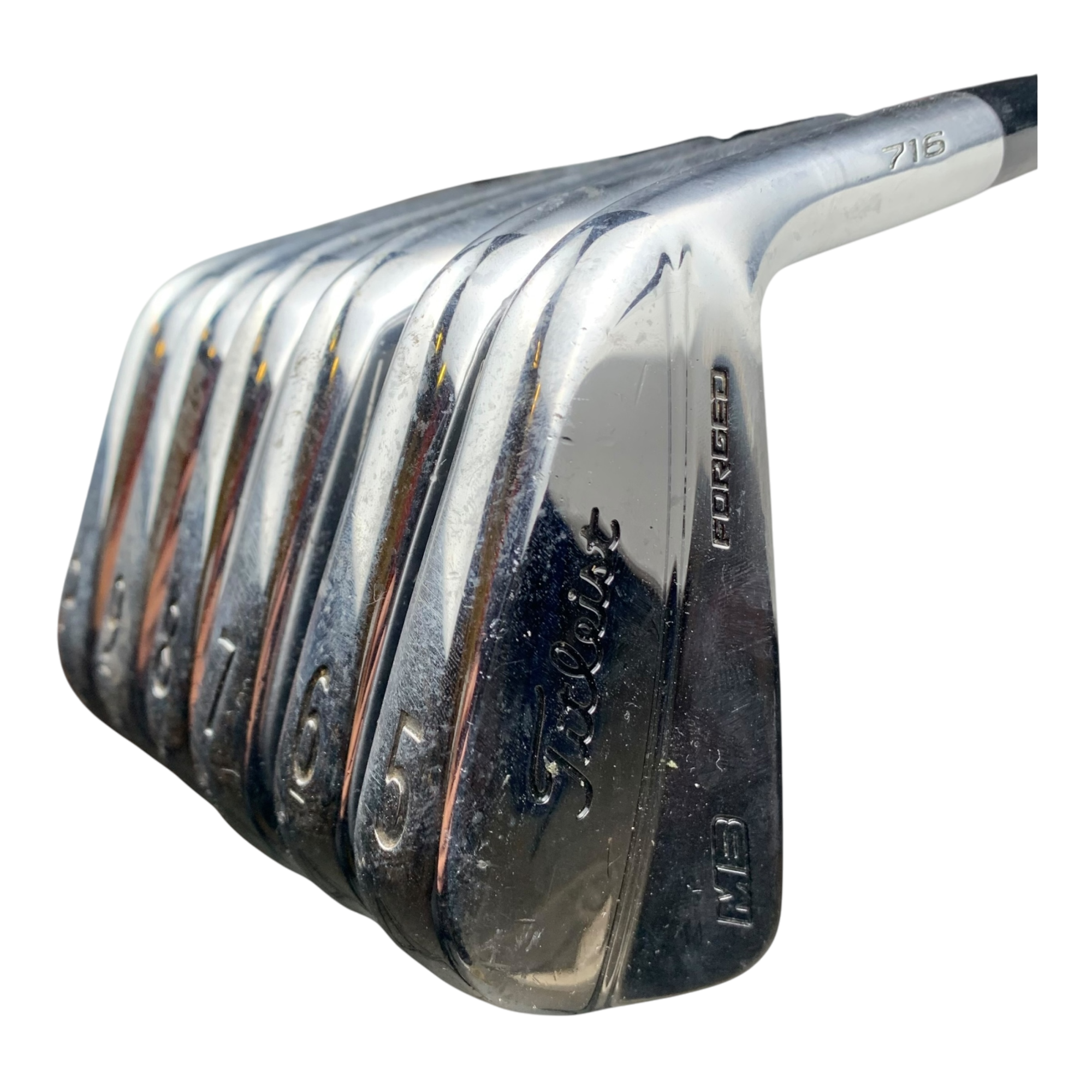 Titleist MB 716 Jernsæt / Flex Regular / 5-PW / Stål galleri billede 3 - brugt golf udstyr i god stand
