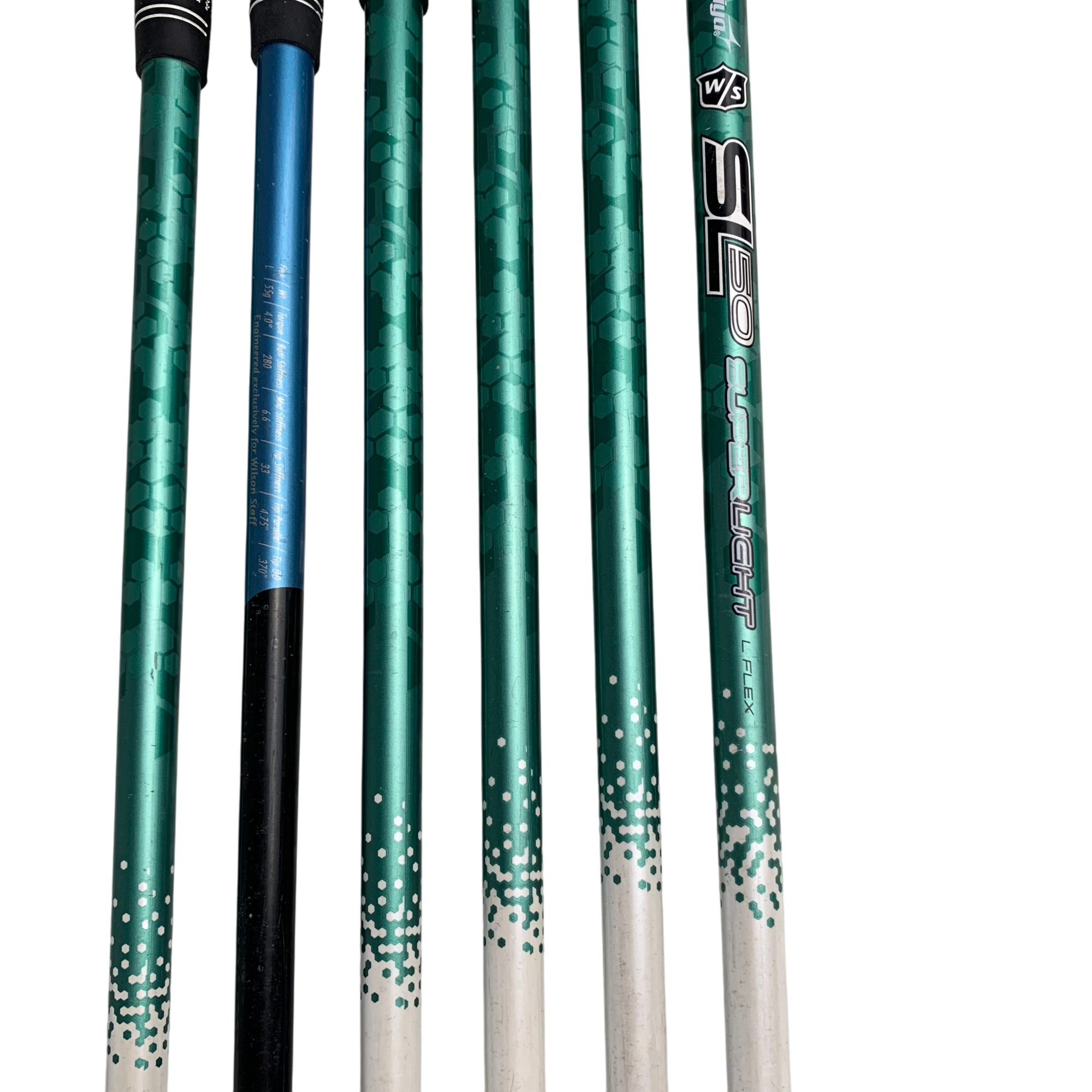 Wilson Staff D100 Jernsæt / Flex Ladies / 6-SW / Grafit galleri billede 4 - brugt golf udstyr i god stand
