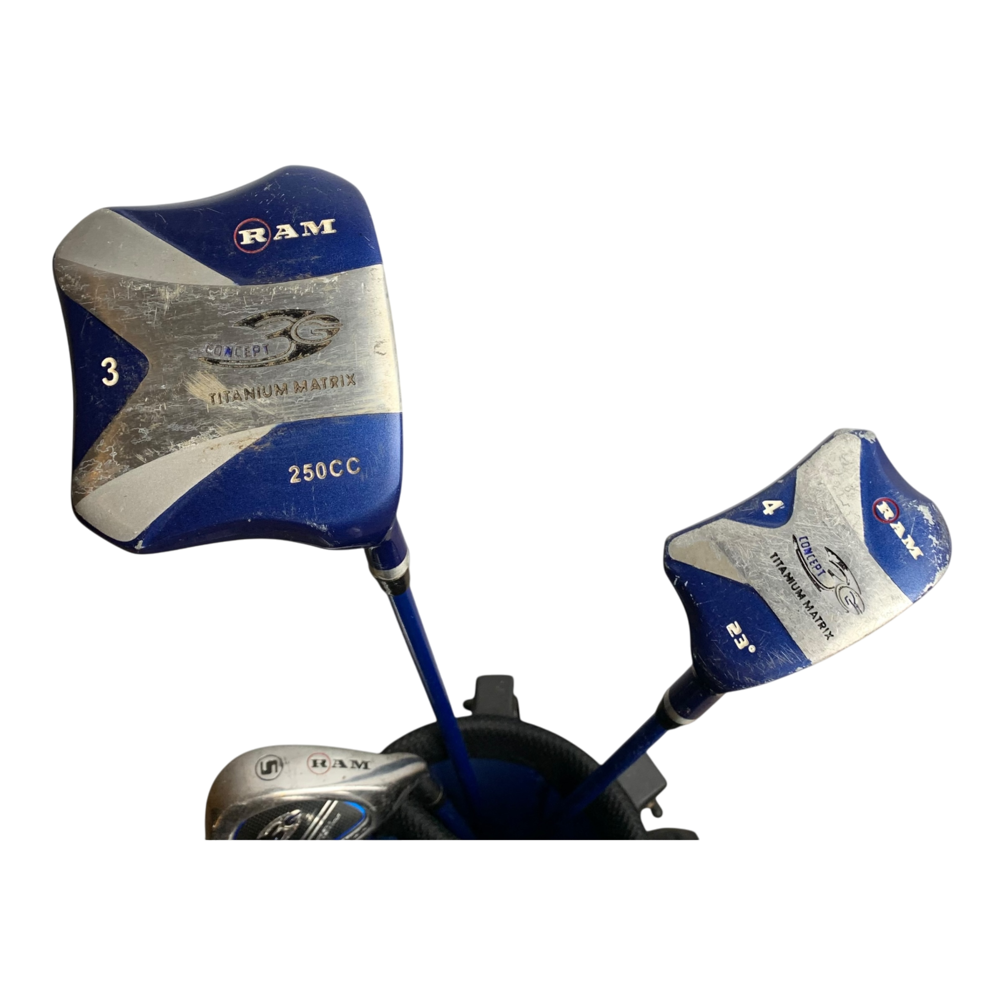 Ram Komplet Sæt M. Bag / Flex Junior / Graphite galleri billede 4 - brugt golf udstyr i god stand