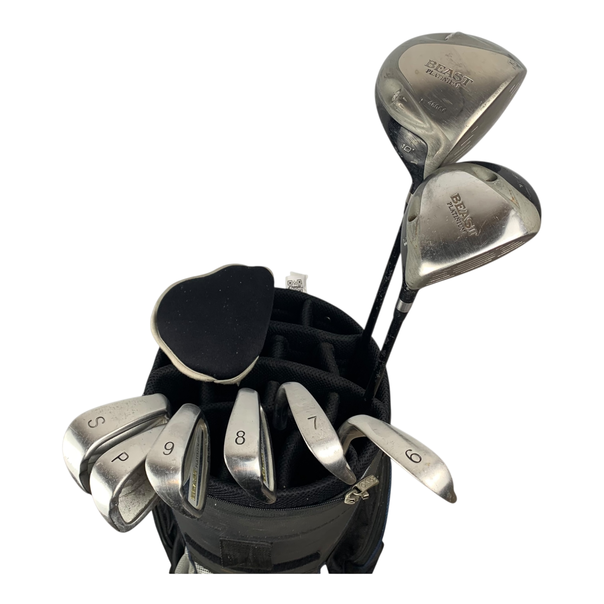 Beast Komplet Sæt M. Bag / Flex Regular / Graphite galleri billede 4 - brugt golf udstyr i god stand