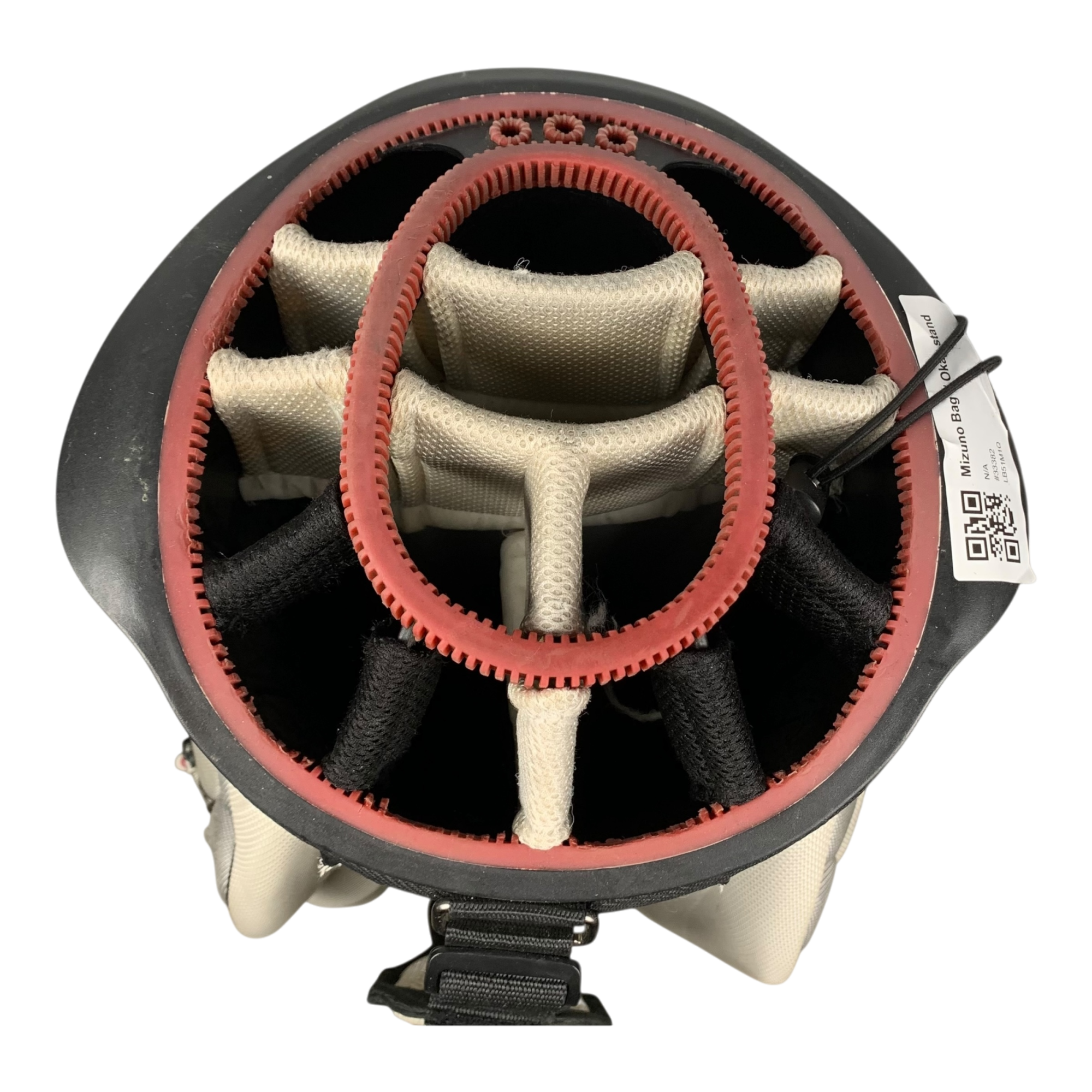 Mizuno Cart Bag / 14-Way / White galleri billede 4 - brugt golf udstyr i god stand