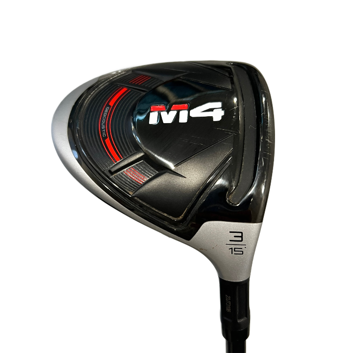 TaylorMade M4 Fairway 3 wood Loft 15 Brugt God Stand