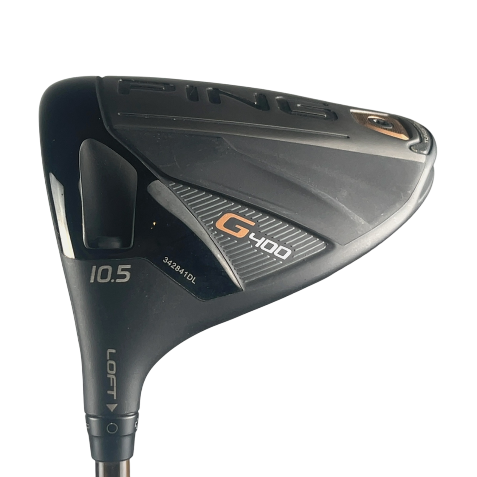 Venstre PING G400  Driver / Flex Stiff / Loft 10.5
