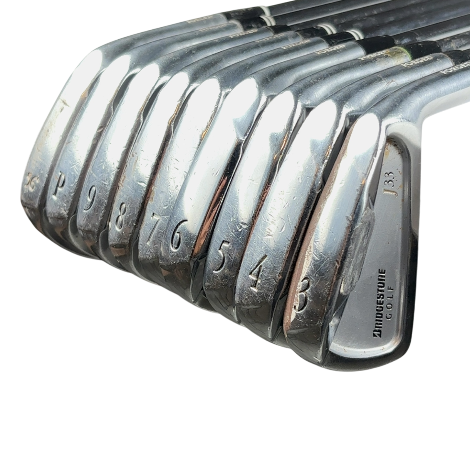 Bridgestone J33 Jernsæt / 3-PW+SW / Flex Regular Stål