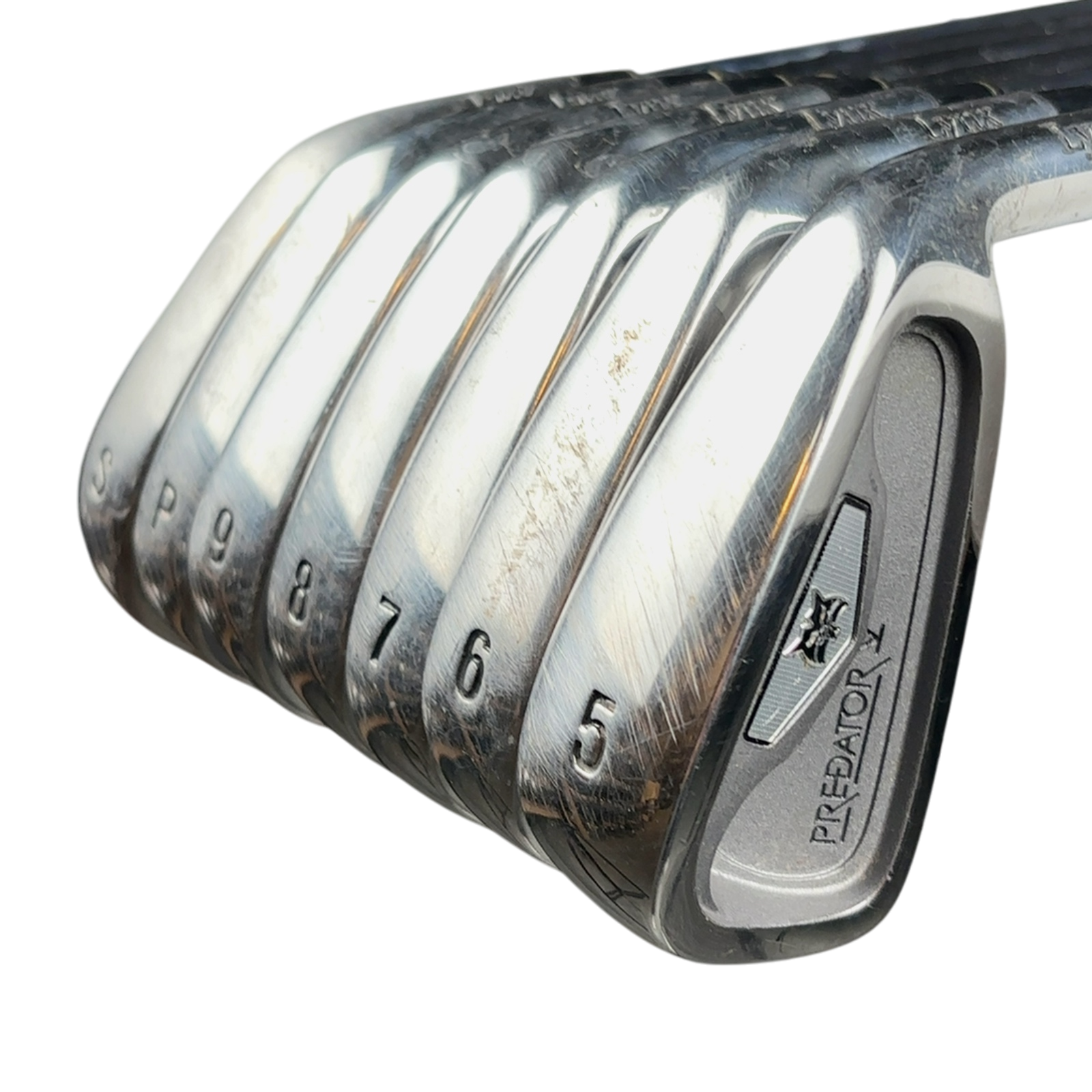 Links  Predator Jernsæt / 5-PW+SW / Flex Regular Stål
