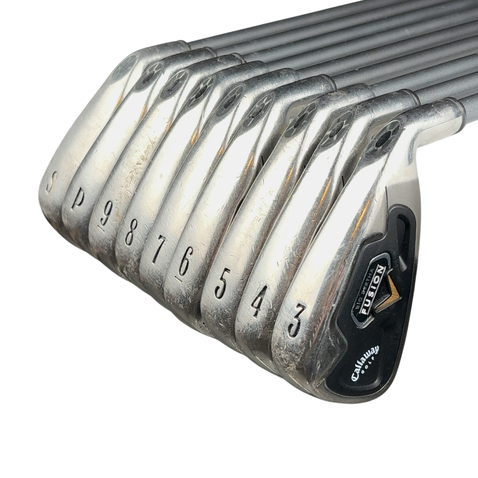 Callaway Big Bertha Fusion Jernsæt / 3-PW+SW / Flex Regular Grafit