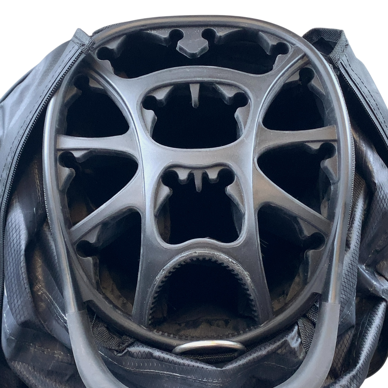 JuCad Sporty Golftaske / 10-Rum / Sort