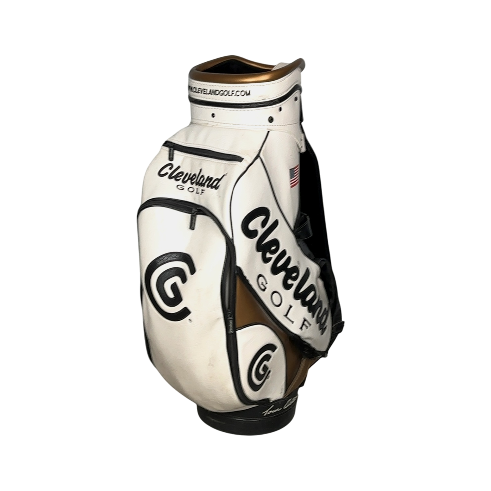 Cleveland Tour Action Golftaske / 6-Rum / Hvid