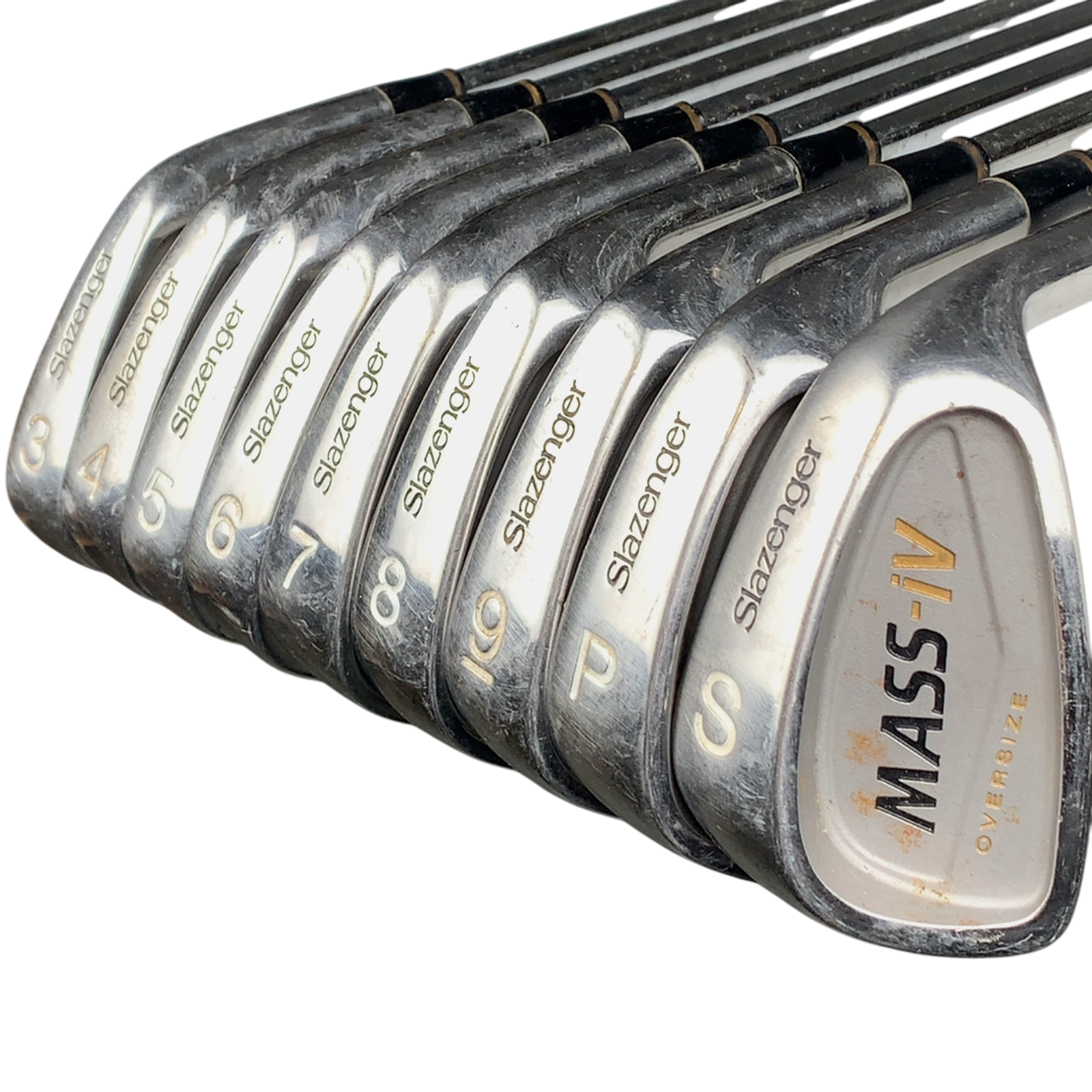 Slazenger Mass-IV Jernsæt / 3-PW+SW / Flex Regular Stål