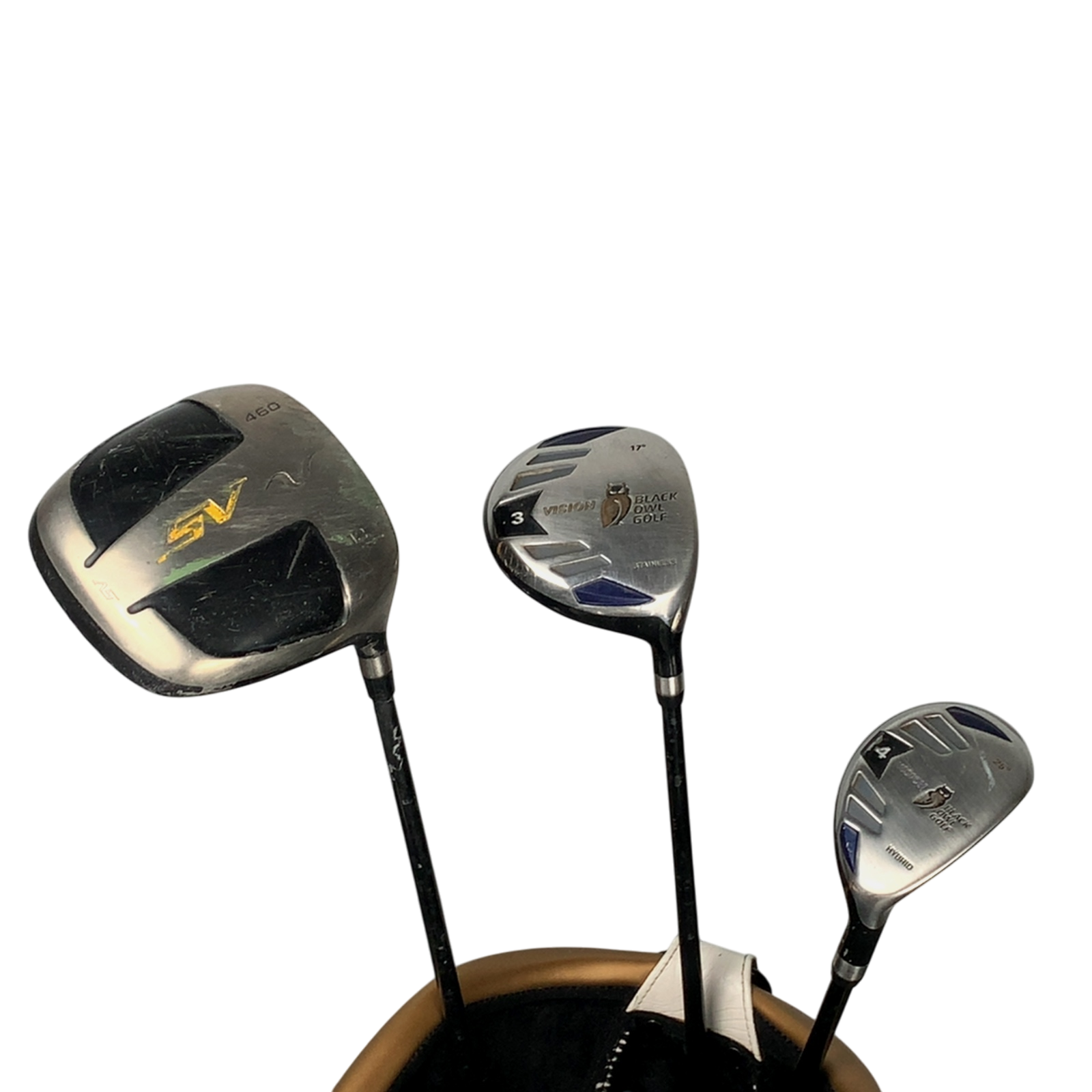 Black Owl Vision Komplet Sæt Uden Bag / 5-PW+SW / Flex Regular / Grafit