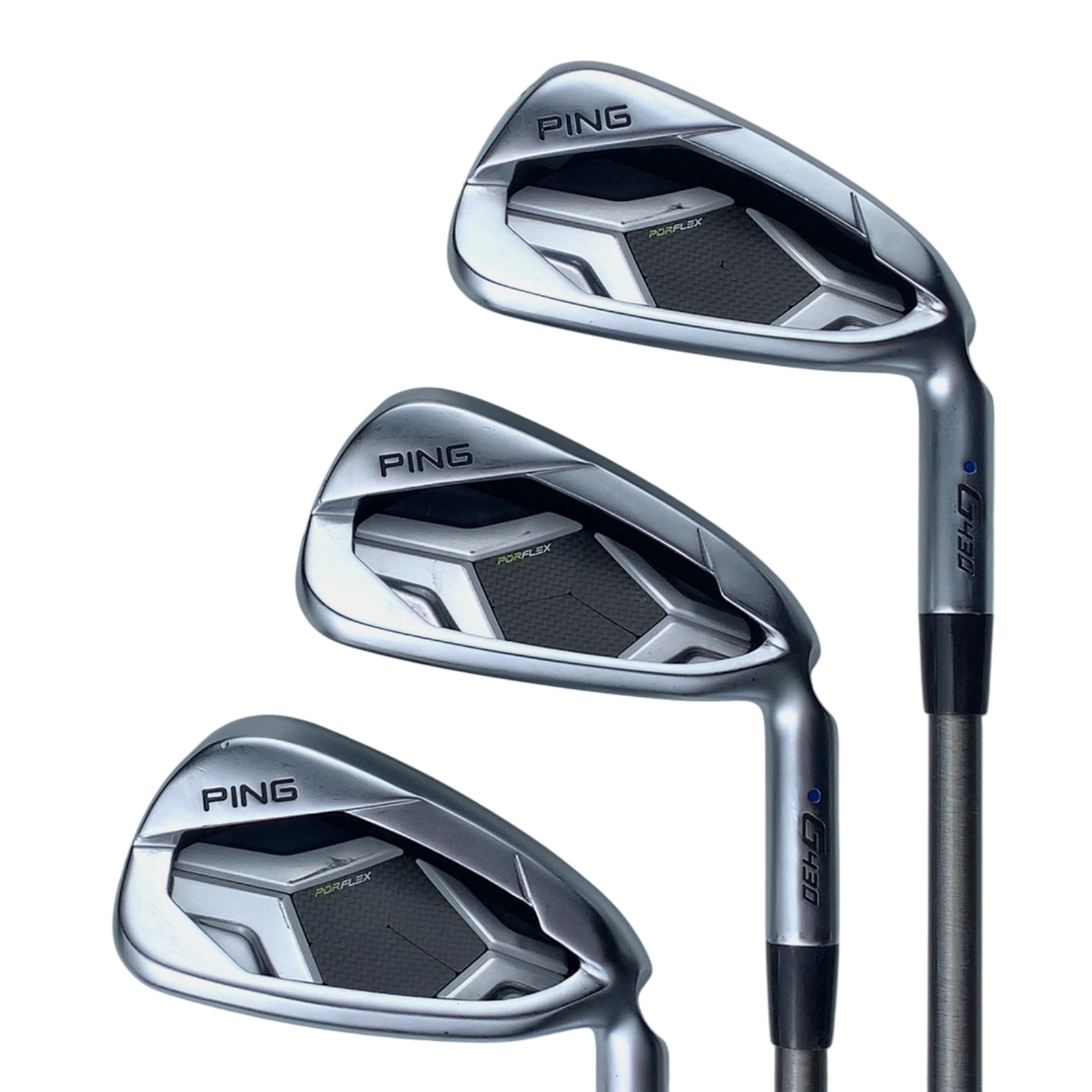 PING G430 Jernsæt / 6-PW+GW / Flex Regular / Grafit