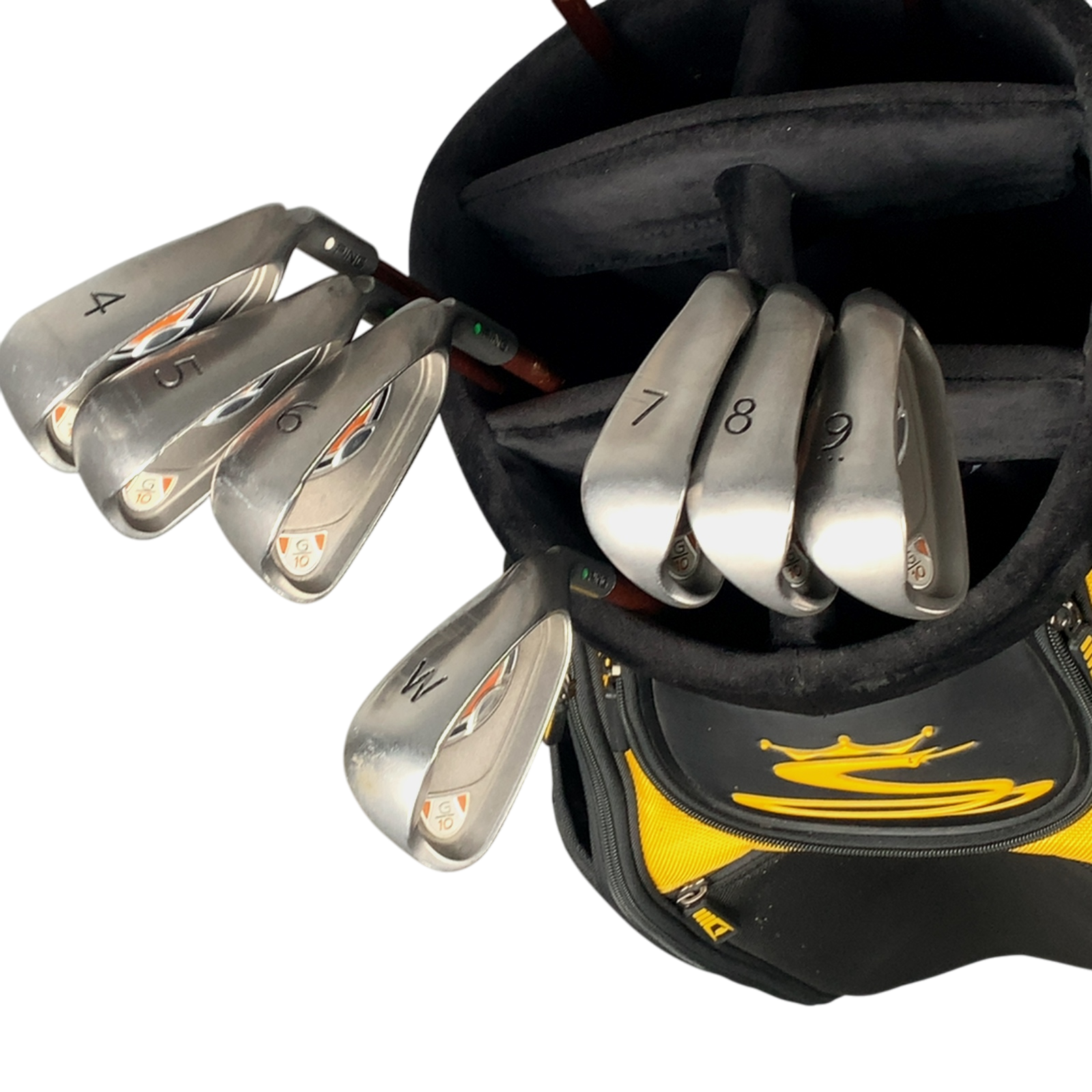 PING G10 Komplet Sæt Uden Bag / 4-PW / Flex A-flex / Grafit