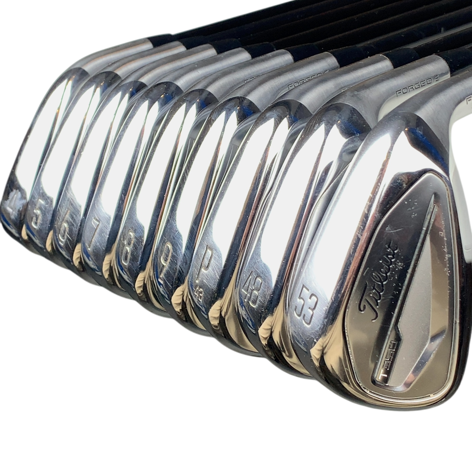 Titleist T350 gen. 3 Jernsæt / 4-PW+GW+SW / Flex A-flex / Grafit