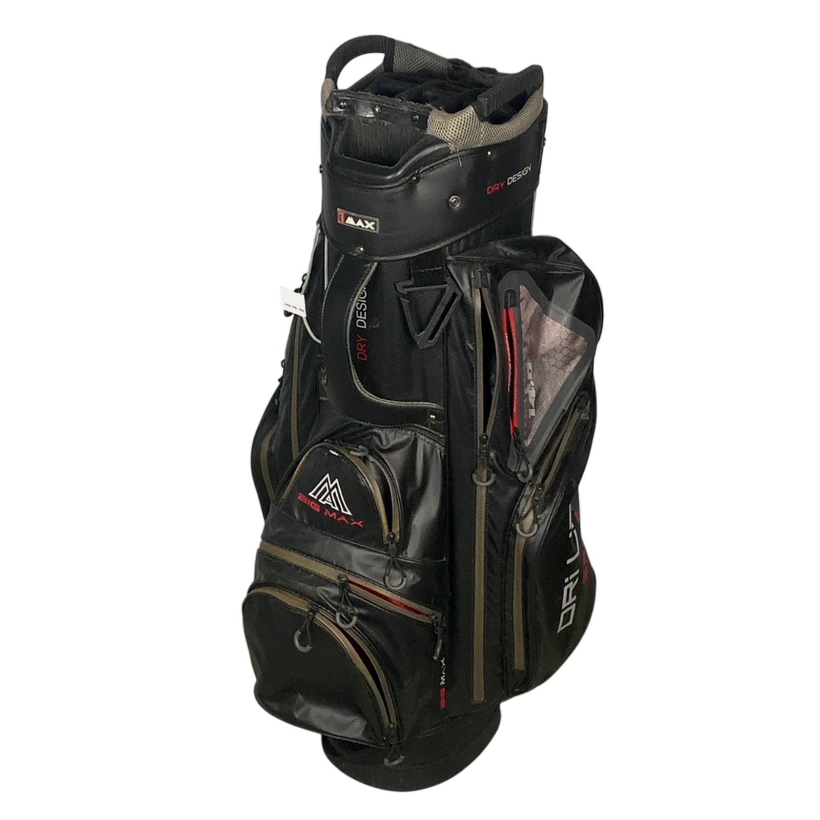 Big Max Dri-Lite Sport Golf Bag / 14-Rum / Sort