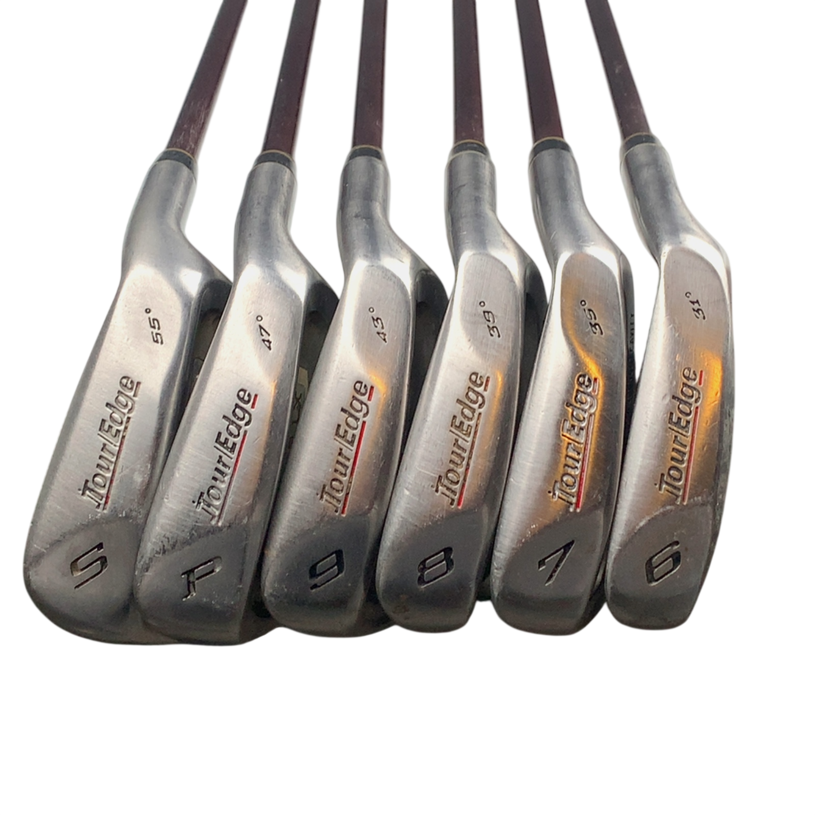 Tour Edge Comp LX Jernsæt / 6-PW+SW / Flex Regular / Grafit