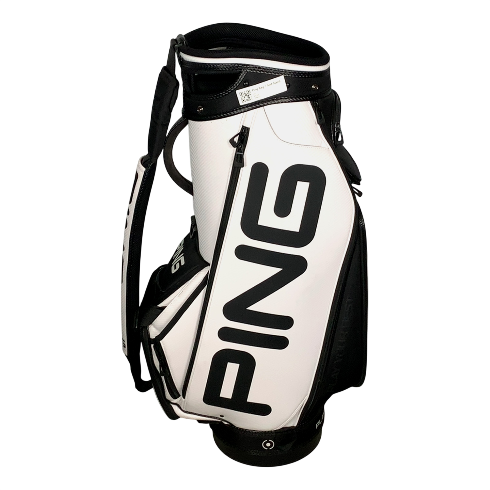 PING Tour Staff 2025 Golf Bag / 6-Rum / Hvid