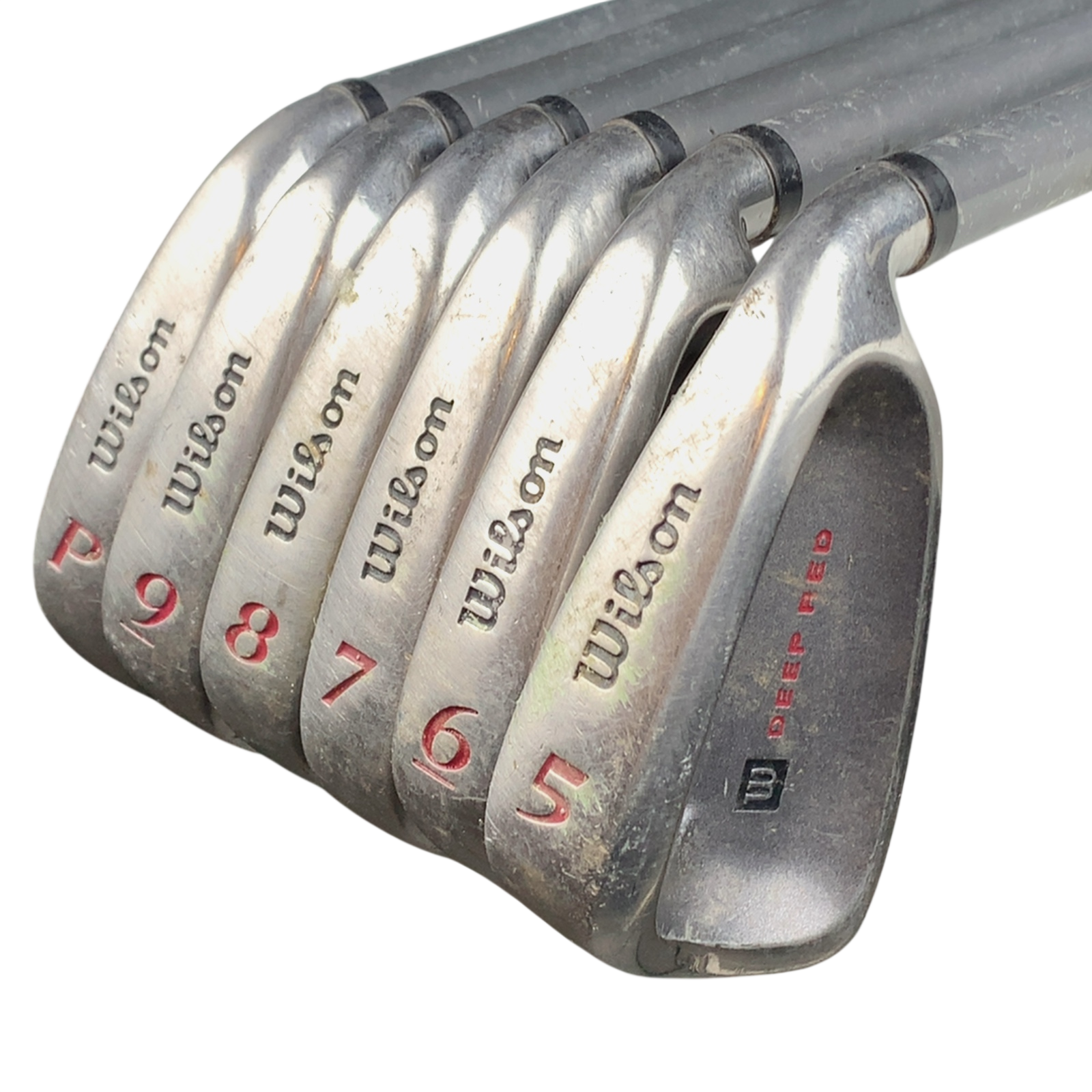 Wilson Deep Red Jernsæt / 5-PW / Flex Ladies / Grafit