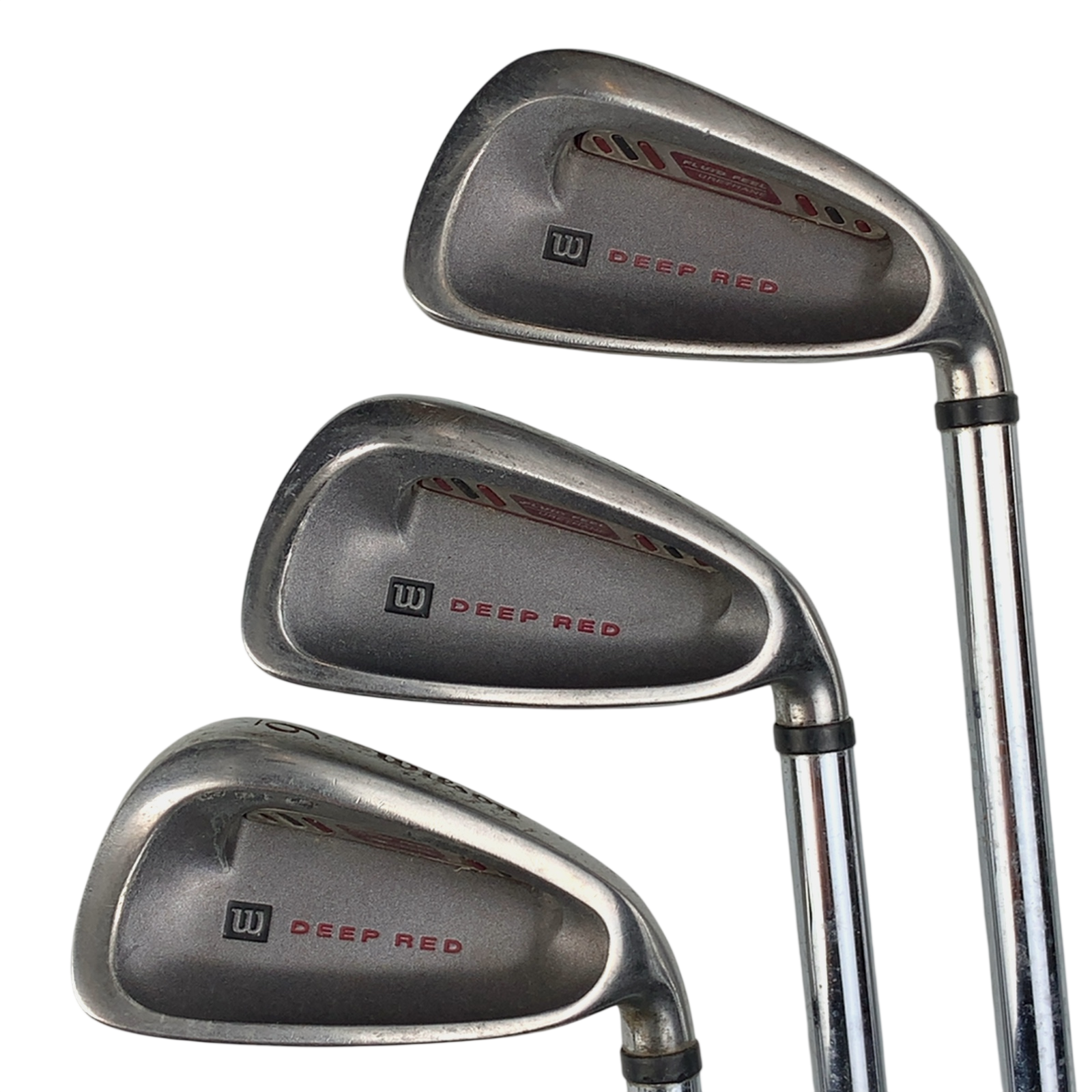 Wilson Deep Red Jernsæt / 4-PW / Flex Regular / Stål