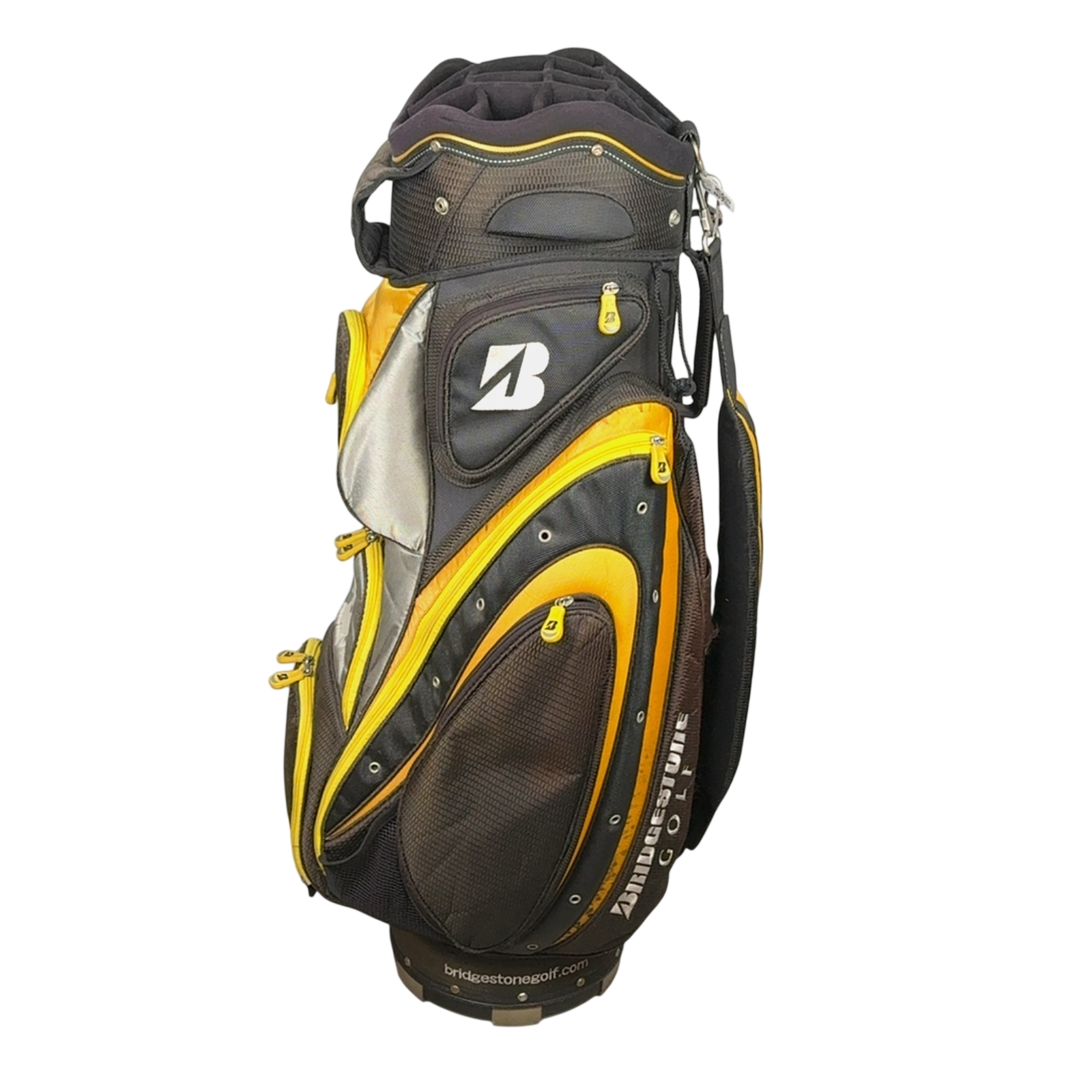 Bridgestone  Golf Bag / 14-Rum / Gul