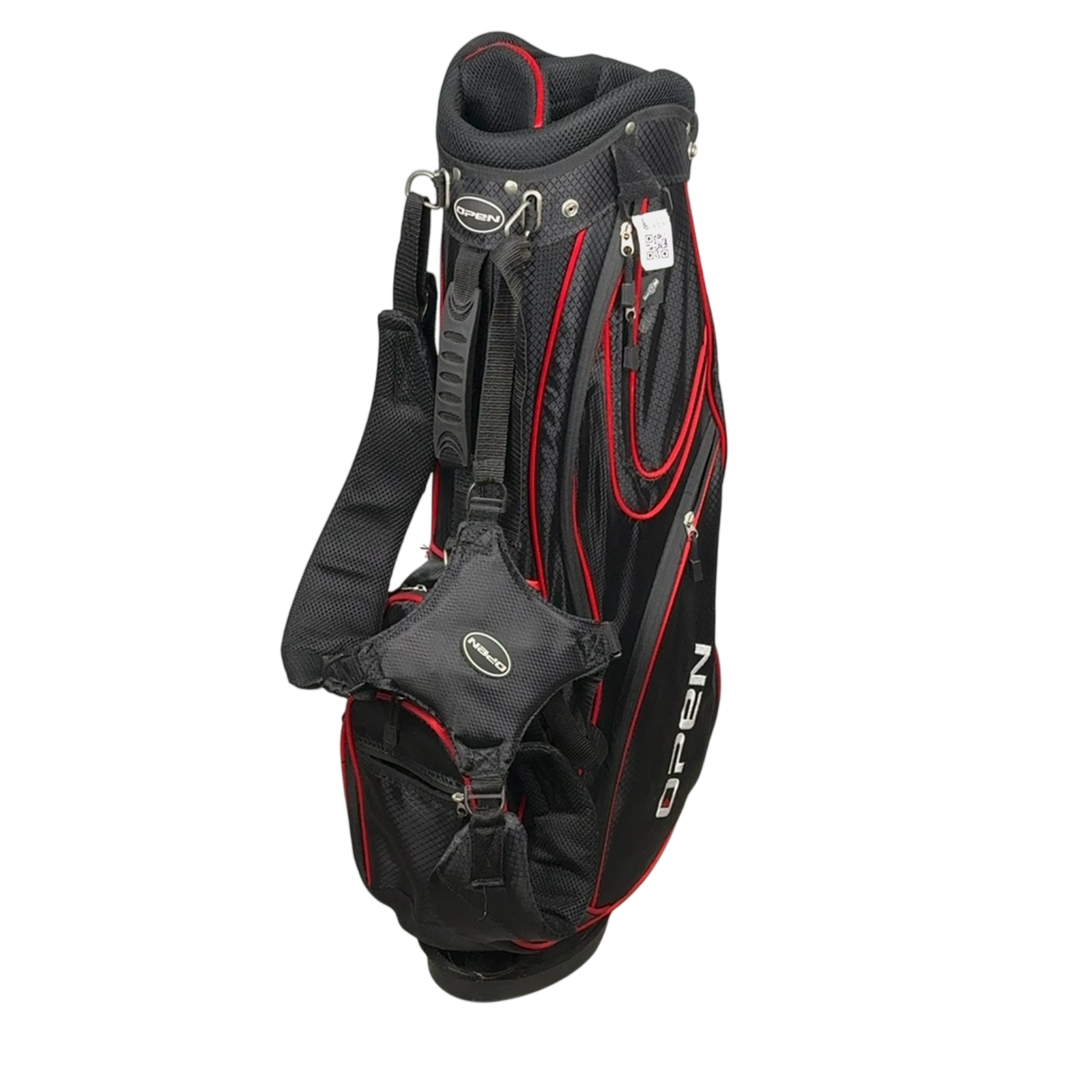 Open  Golf Bag / 5-Rum / Sort