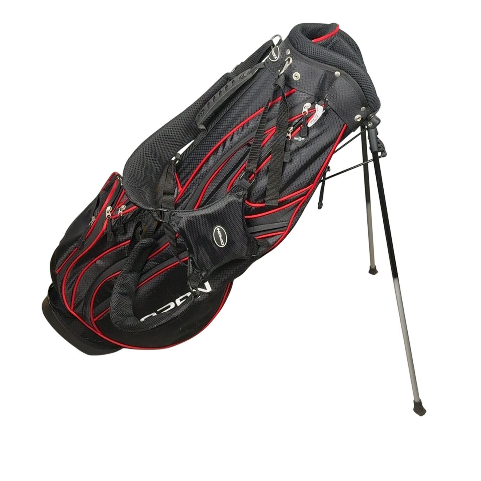 Open  Golf Bag / 5-Rum / Sort