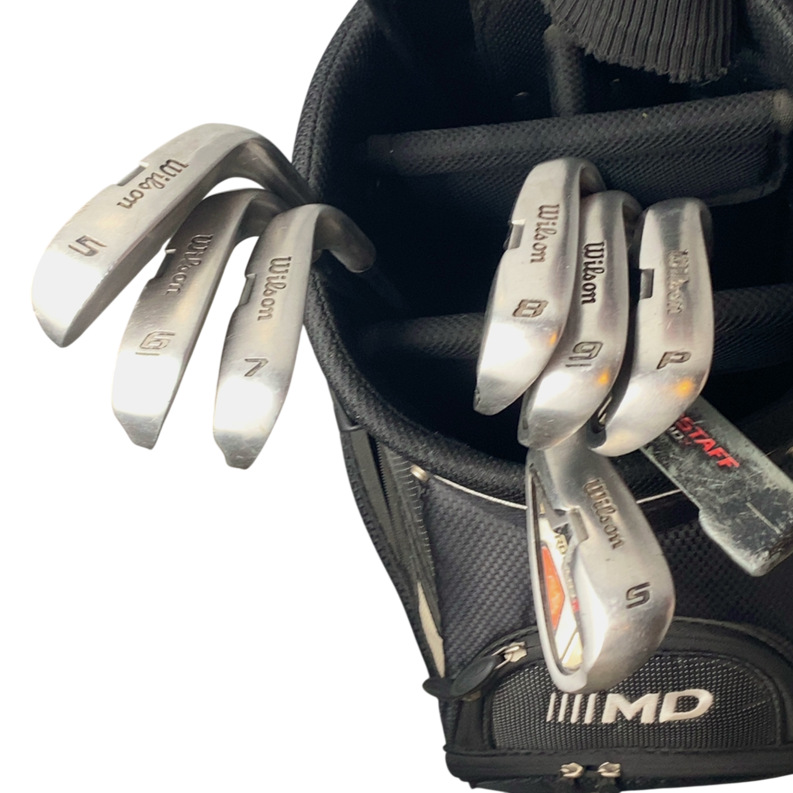 Venstre Wilson Prostaff HDX Komplet Sæt Uden Bag / 5-PW+SW / Flex Regular / Grafit