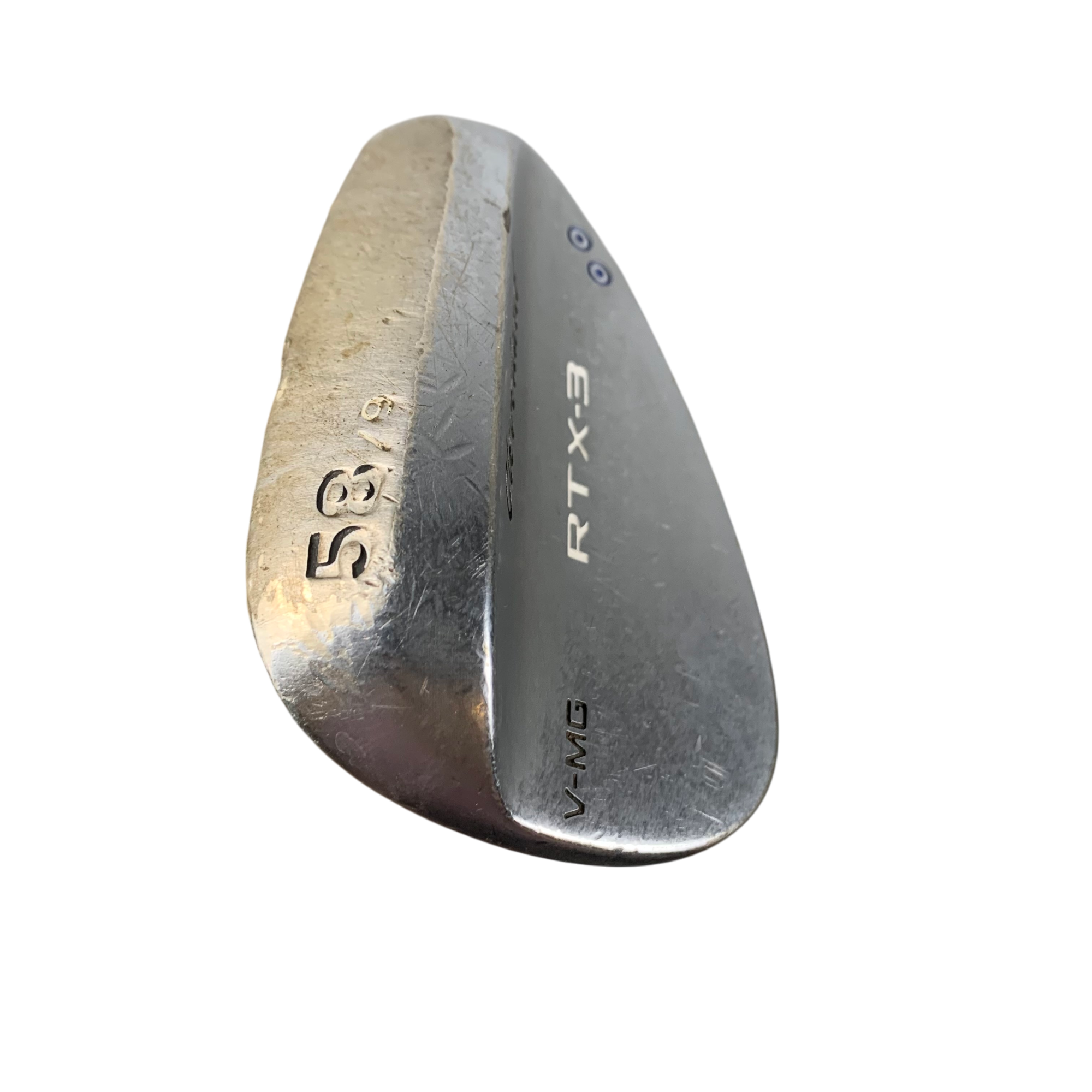 Cleveland RTX-3 CB Tour Satin Chrome Wedge / Stål / #58/09 galleri billede 1 - brugt golf udstyr i god stand
