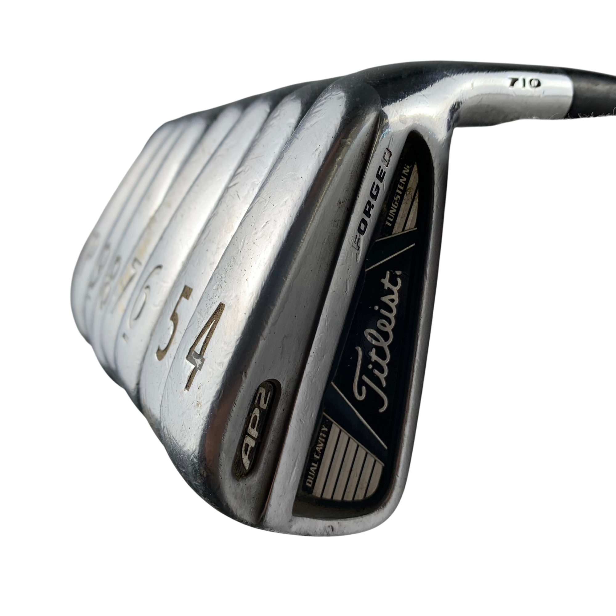 Titleist AP2 710 Forged Jernsæt / Flex Regular / 3-PW / Stål galleri billede 2 - brugt golf udstyr i god stand