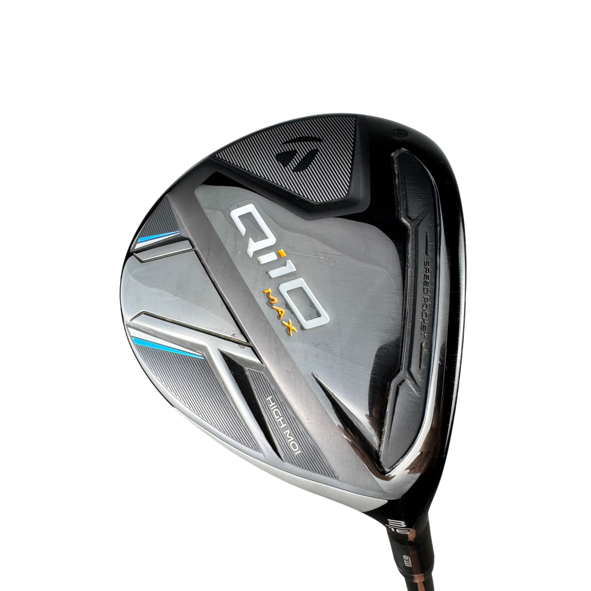 TaylorMade Qi10 MAX Fairway Wood / Flex Stiff / Grafit / #3/16 galleri billede 1 - brugt golf udstyr i god stand