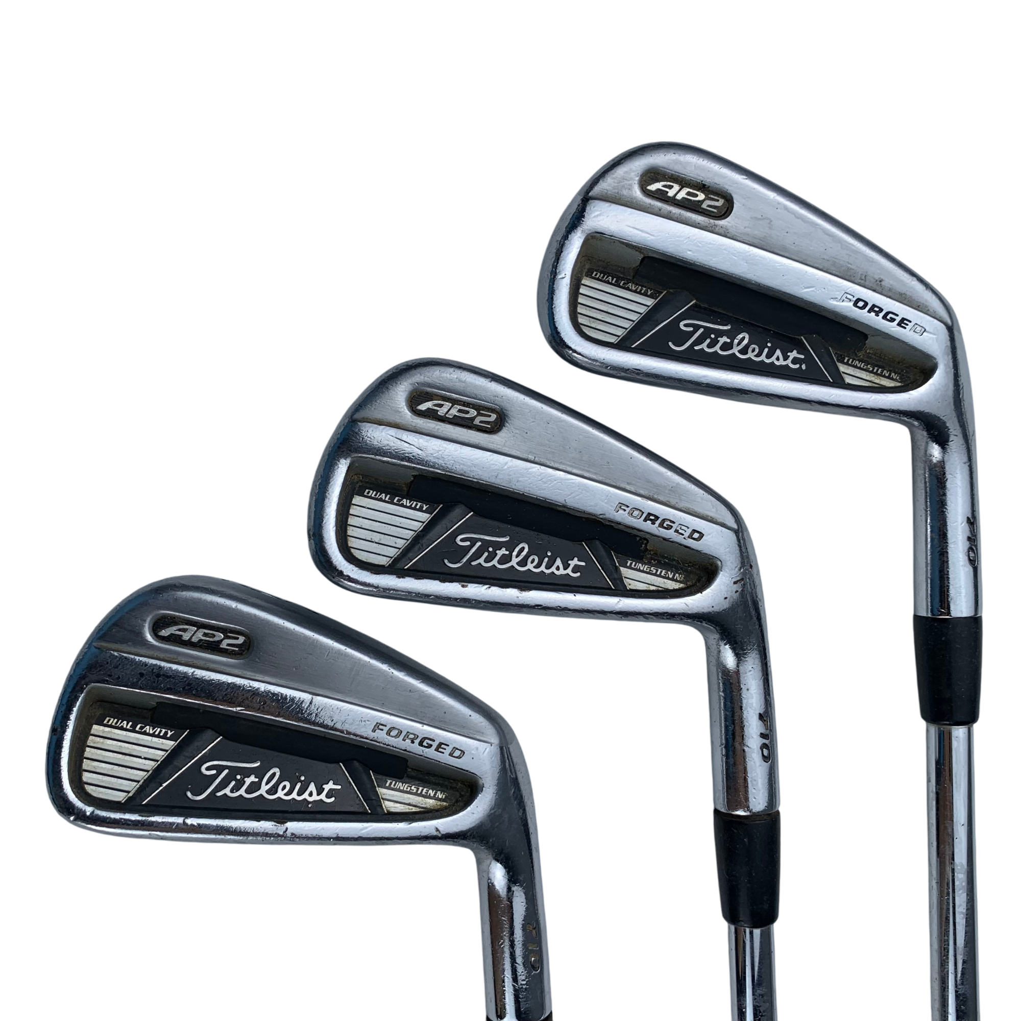 Titleist AP2 710 Forged Jernsæt / Flex Regular / 3-PW / Stål hovedbillede - brugt golf udstyr i god stand